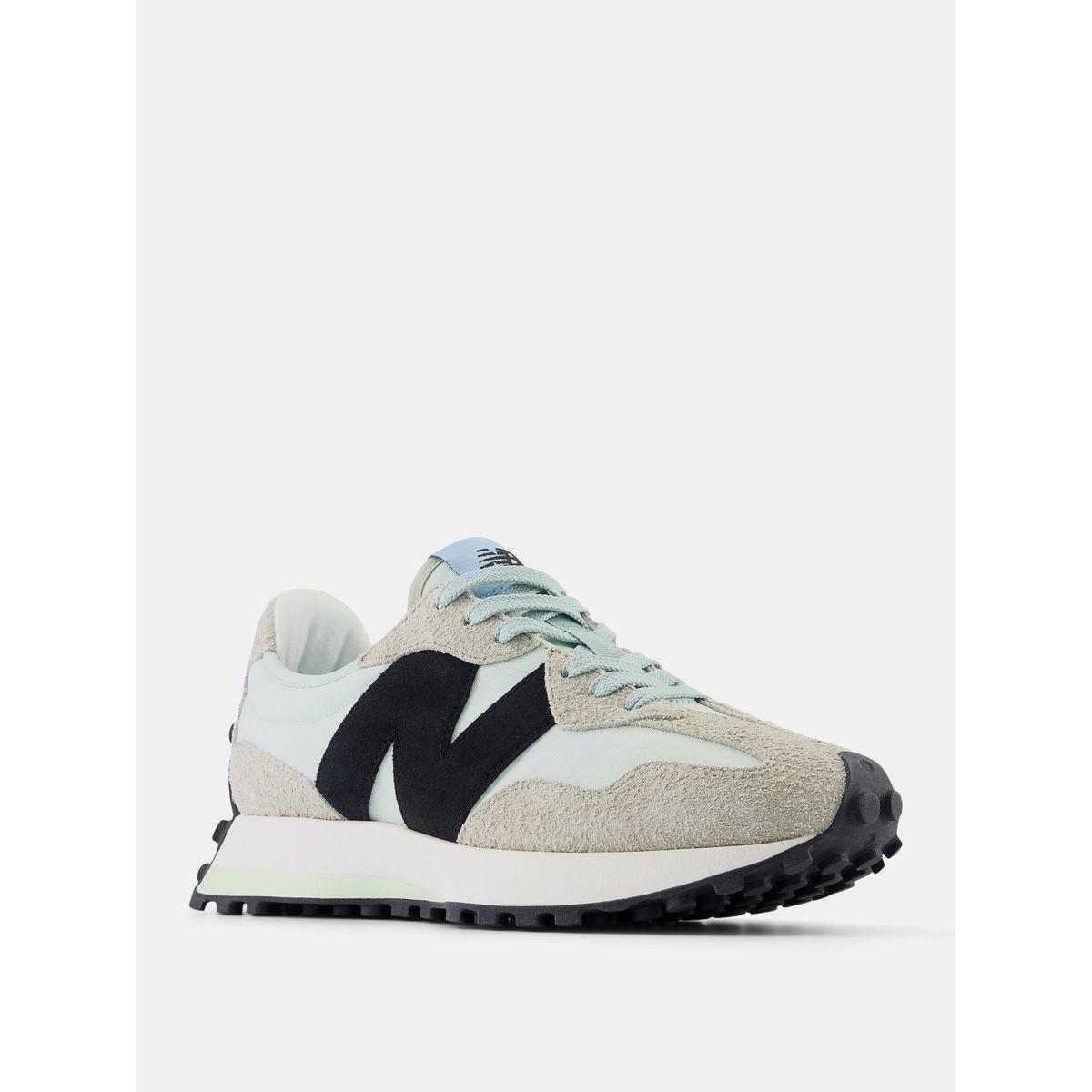 New Balance 327 Contrast Logo Lace Up Sneakers-women-shoes-sneakers-image-3