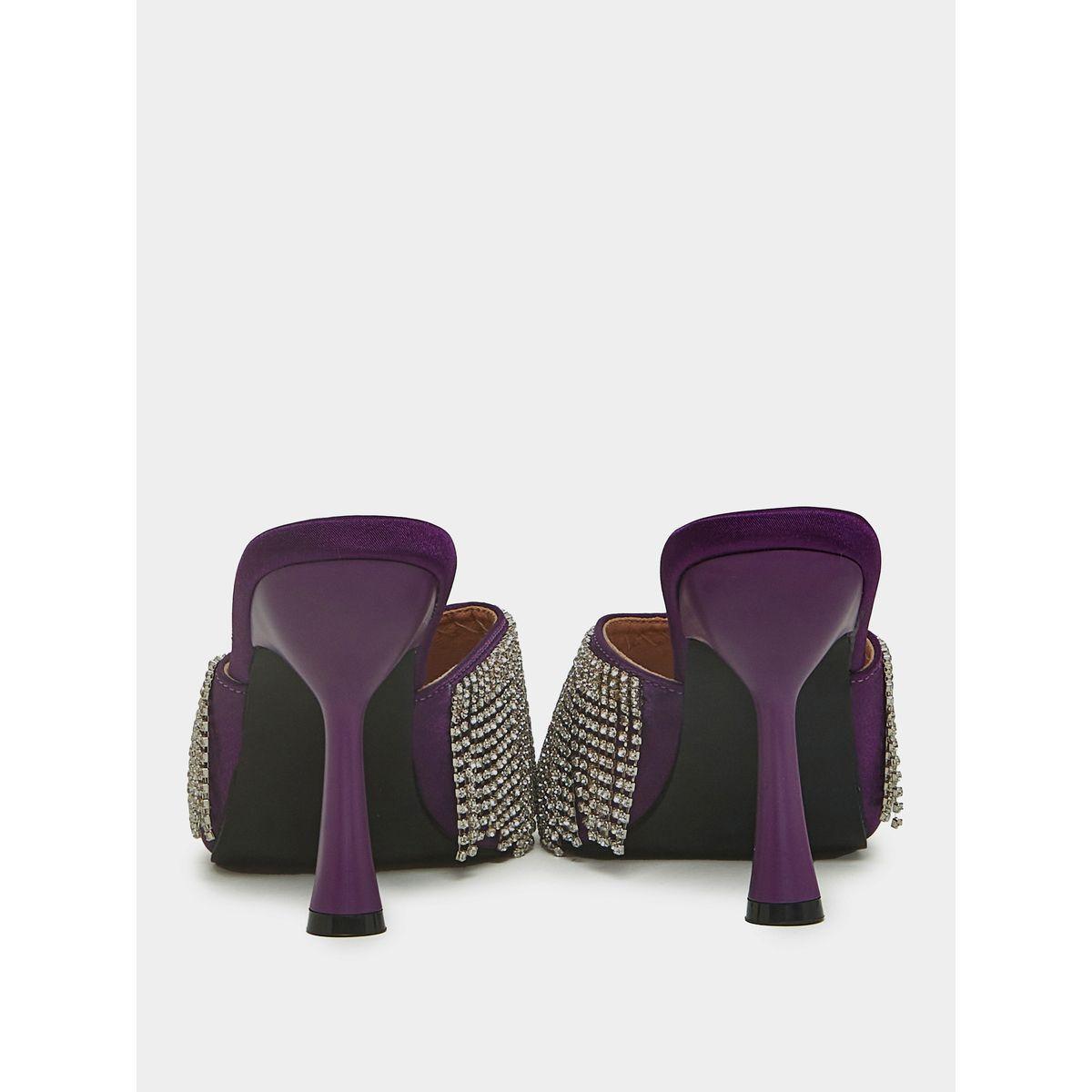 Styli Sparkly Rhinestone Peep Toe Sandals-women-shoes-heels-image-5