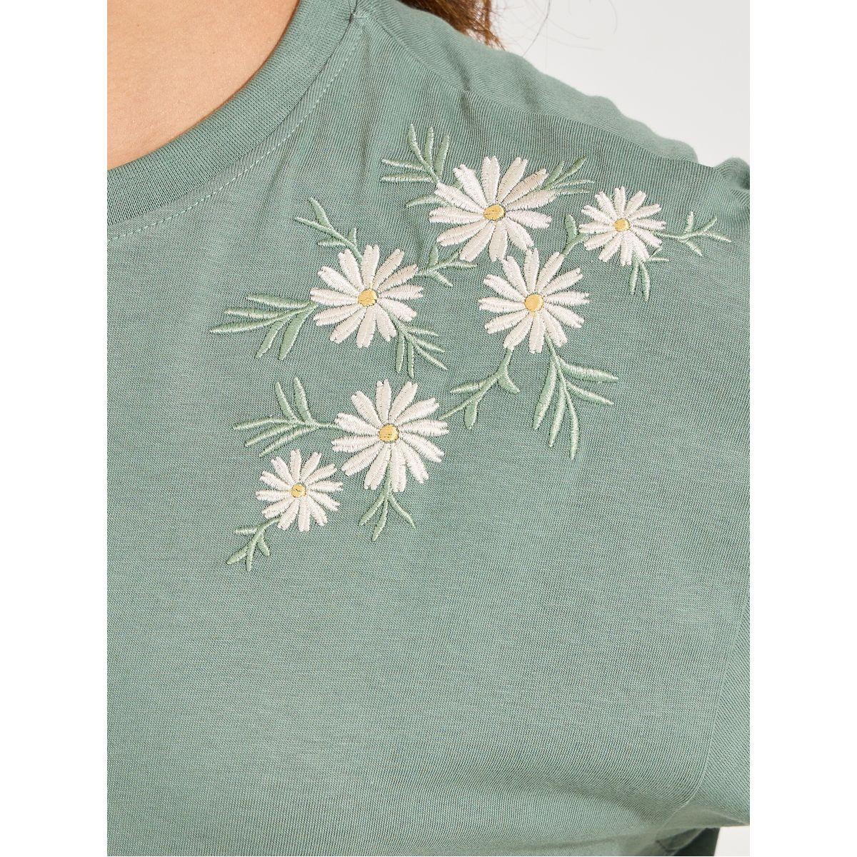 Styli Elevate Oversized Placement Embroidery Detail Cotton T-Shirt-women-clothing-tshirts-image-4