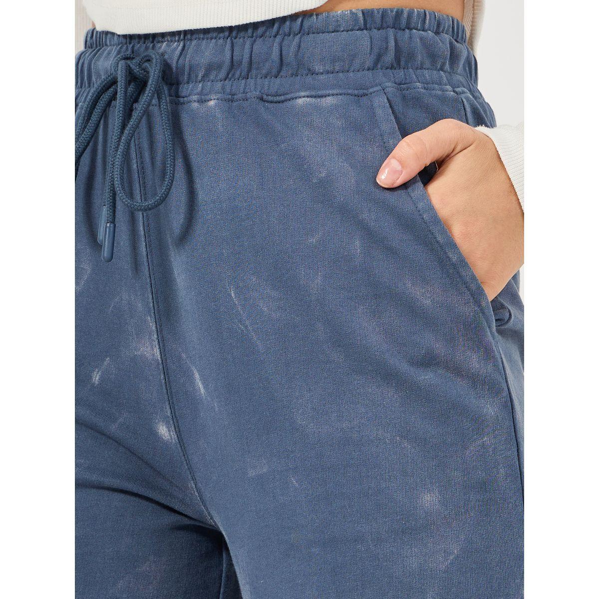 جوغر سادة بخصر عالي مع رباط خصر-women-clothing-bottoms-joggers-image-2