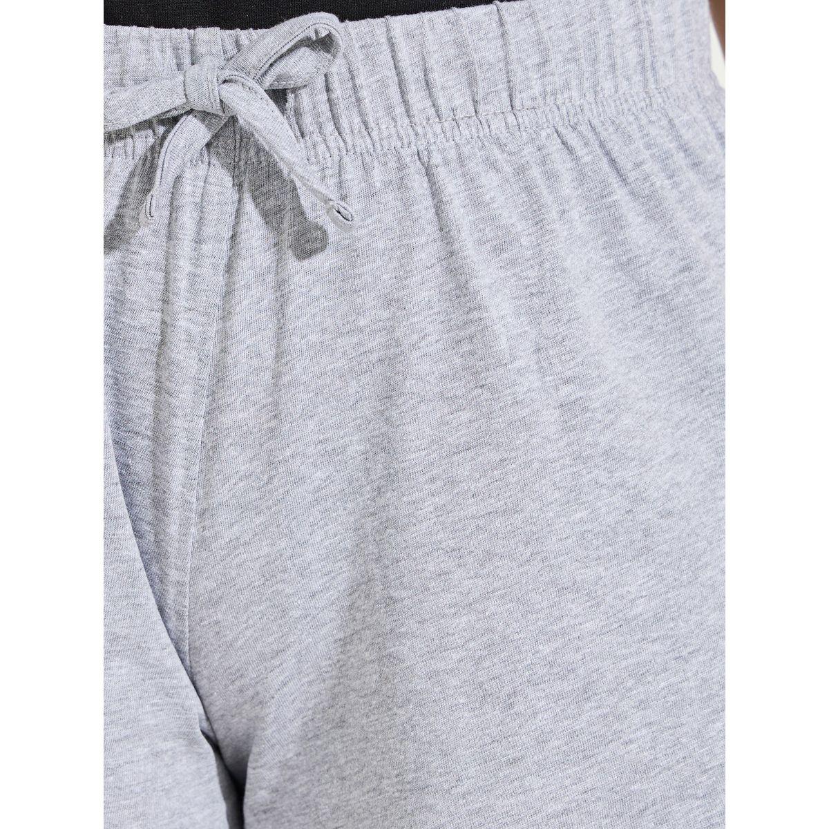 Styli Solid Basic Shorts with Drawstring-women-clothing-bottoms-shorts-image-3