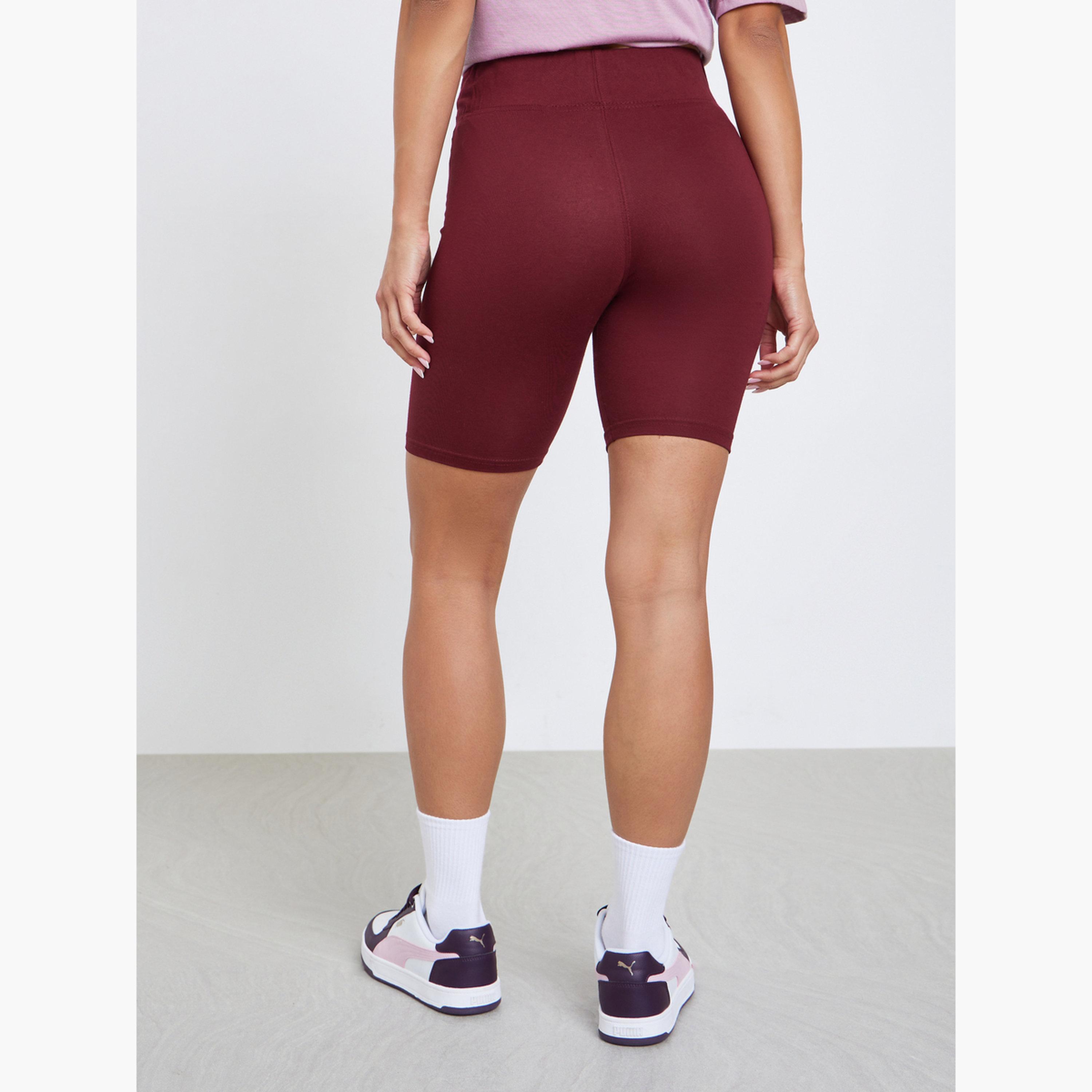 Styli Women Solid Basic Cycling Shorts-women-clothing-bottoms-shorts-image-4
