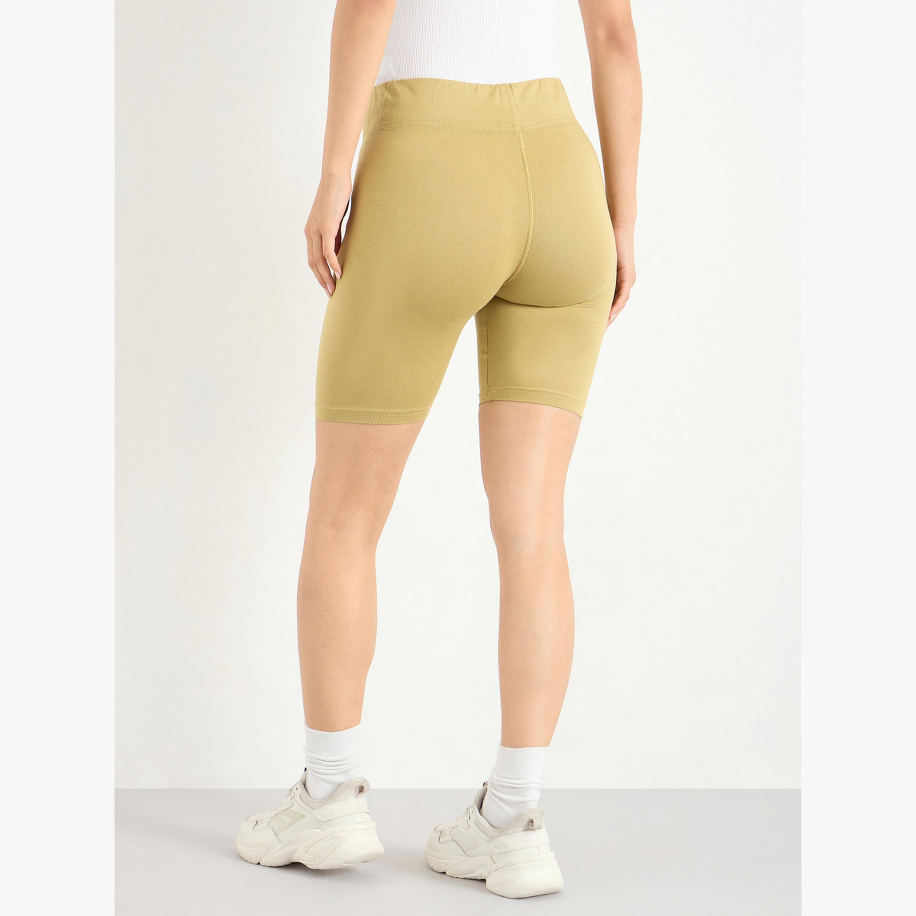 Styli Women Nude Cycling Shorts-women-clothing-bottoms-shorts-image-4