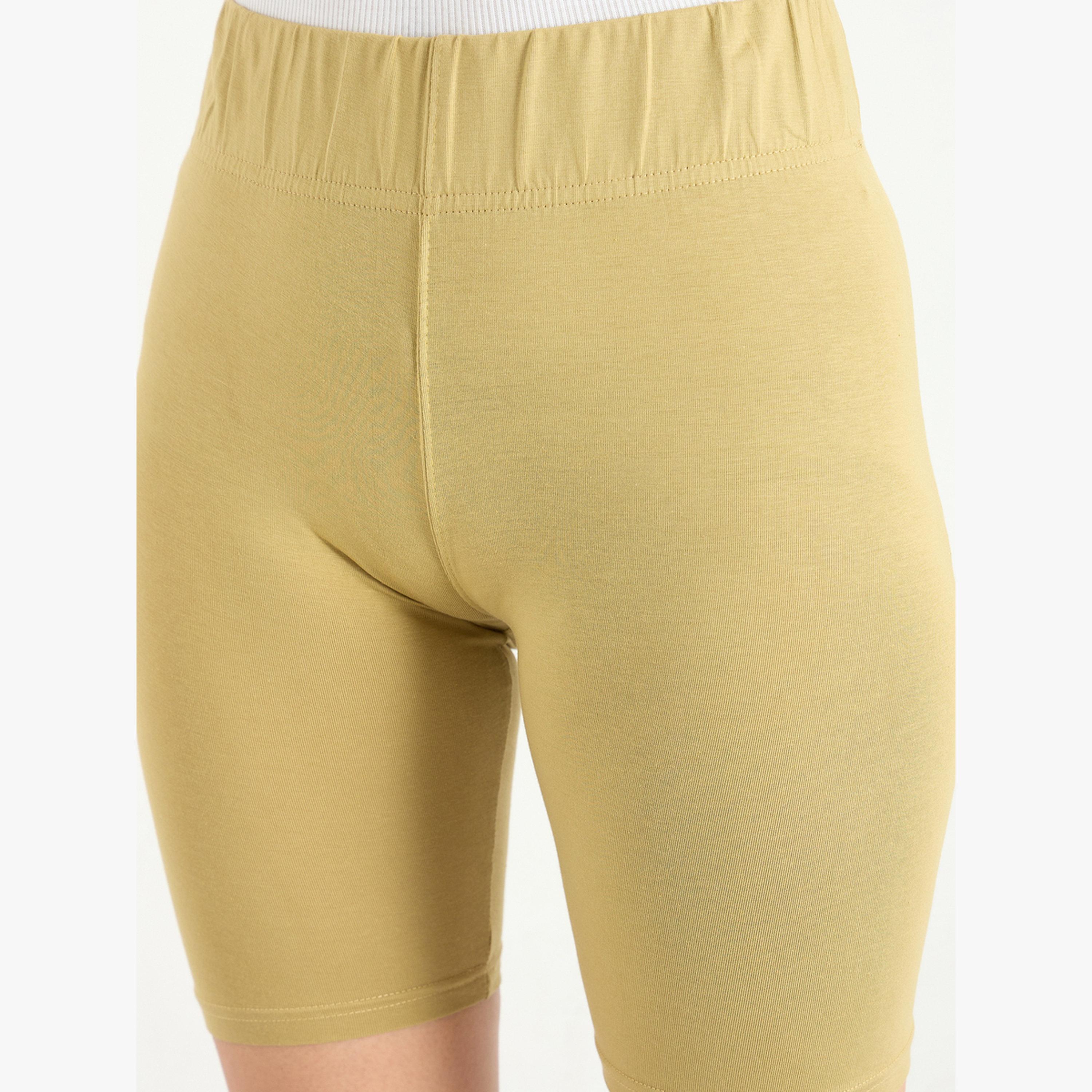 Styli Women Nude Cycling Shorts-women-clothing-bottoms-shorts-image-5