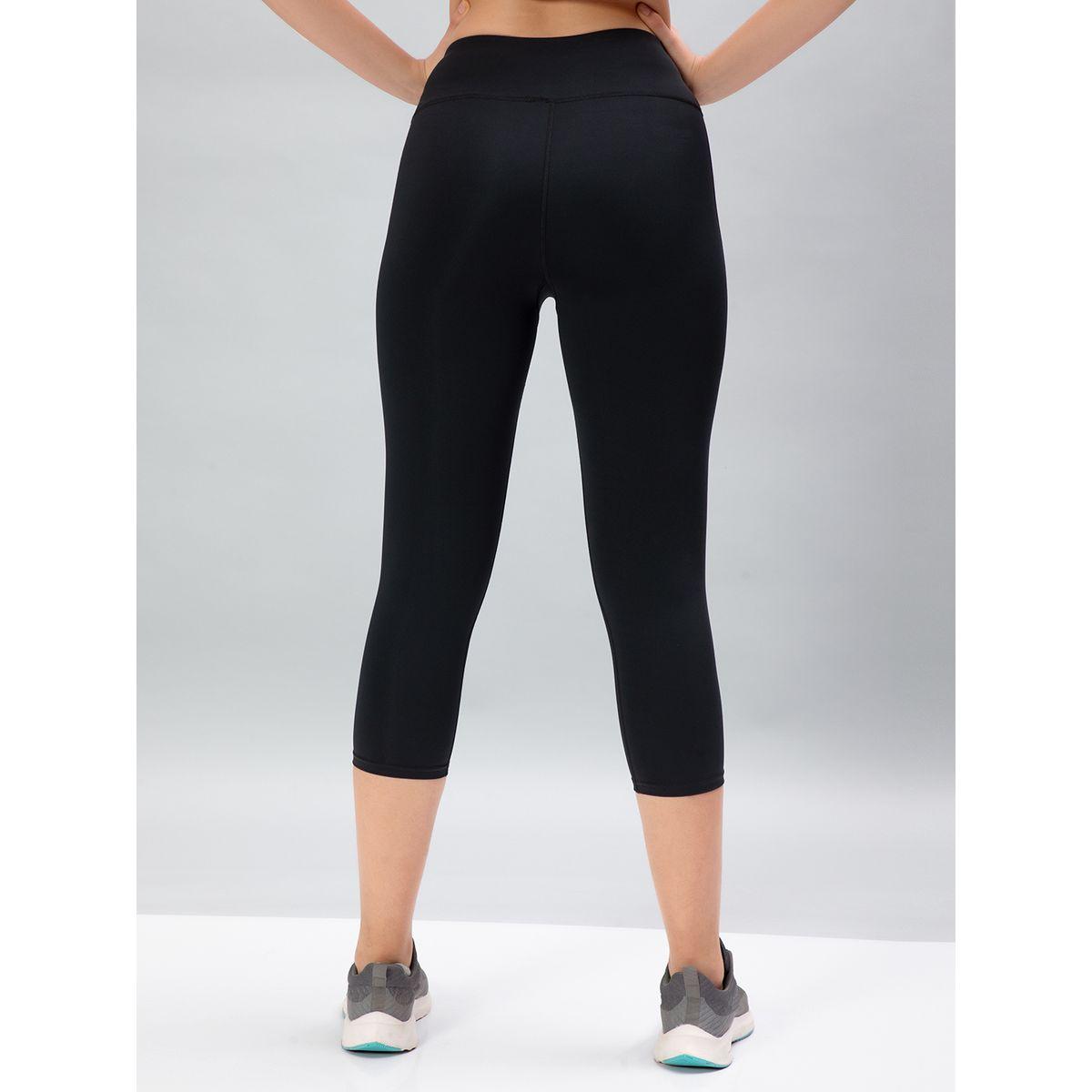 Technosport X Styli  Solid 3/4 Tights with ELASTO PLUS-women-clothing-sportswearandactivewear-bottoms-image-6