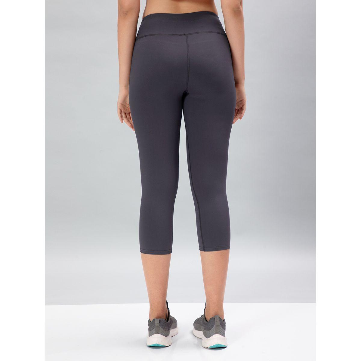 Technosport X Styli  Solid 3/4 Tights with ELASTO PLUS-women-clothing-sportswearandactivewear-bottoms-image-4
