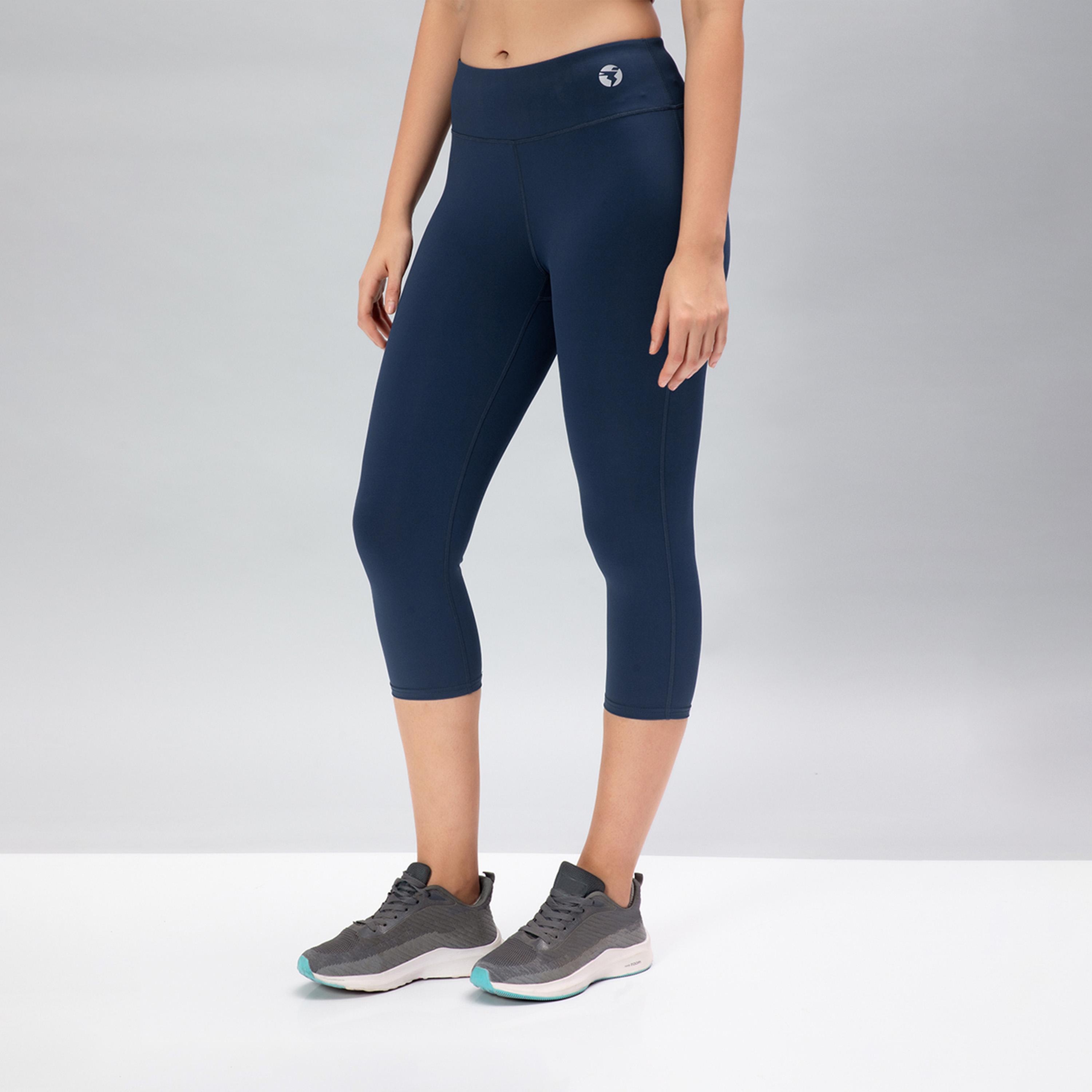 Technosport X Styli Solid 3/4 Tights With Elasto Plus-women-clothing-sportswearandactivewear-bottoms-image-2