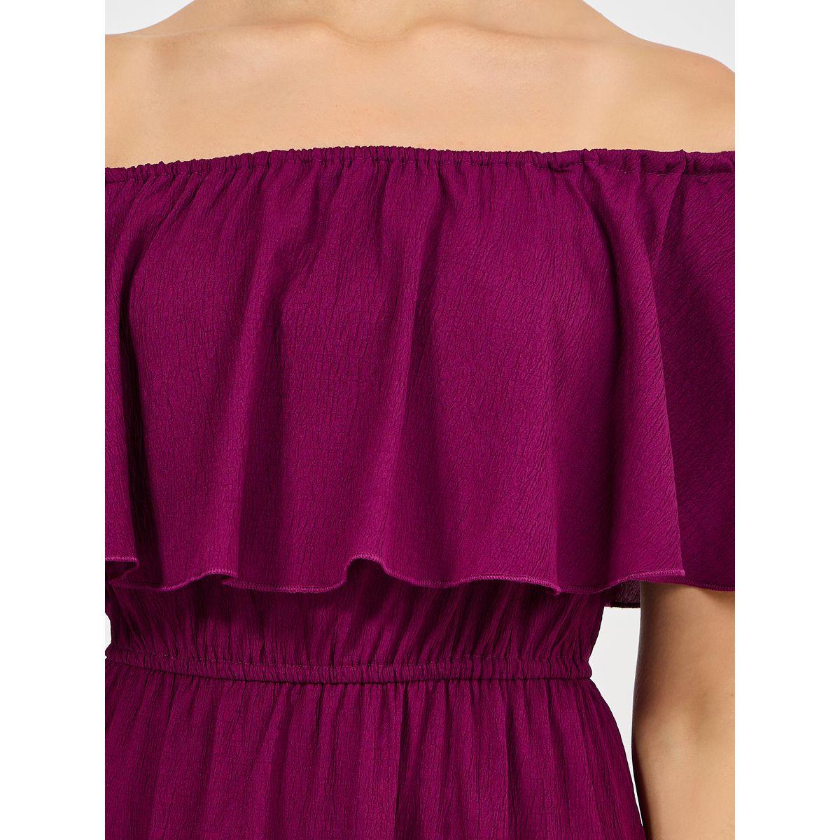 فستان ميدي سادة باكتاف مكشوفة-women-clothing-dresses-image-3