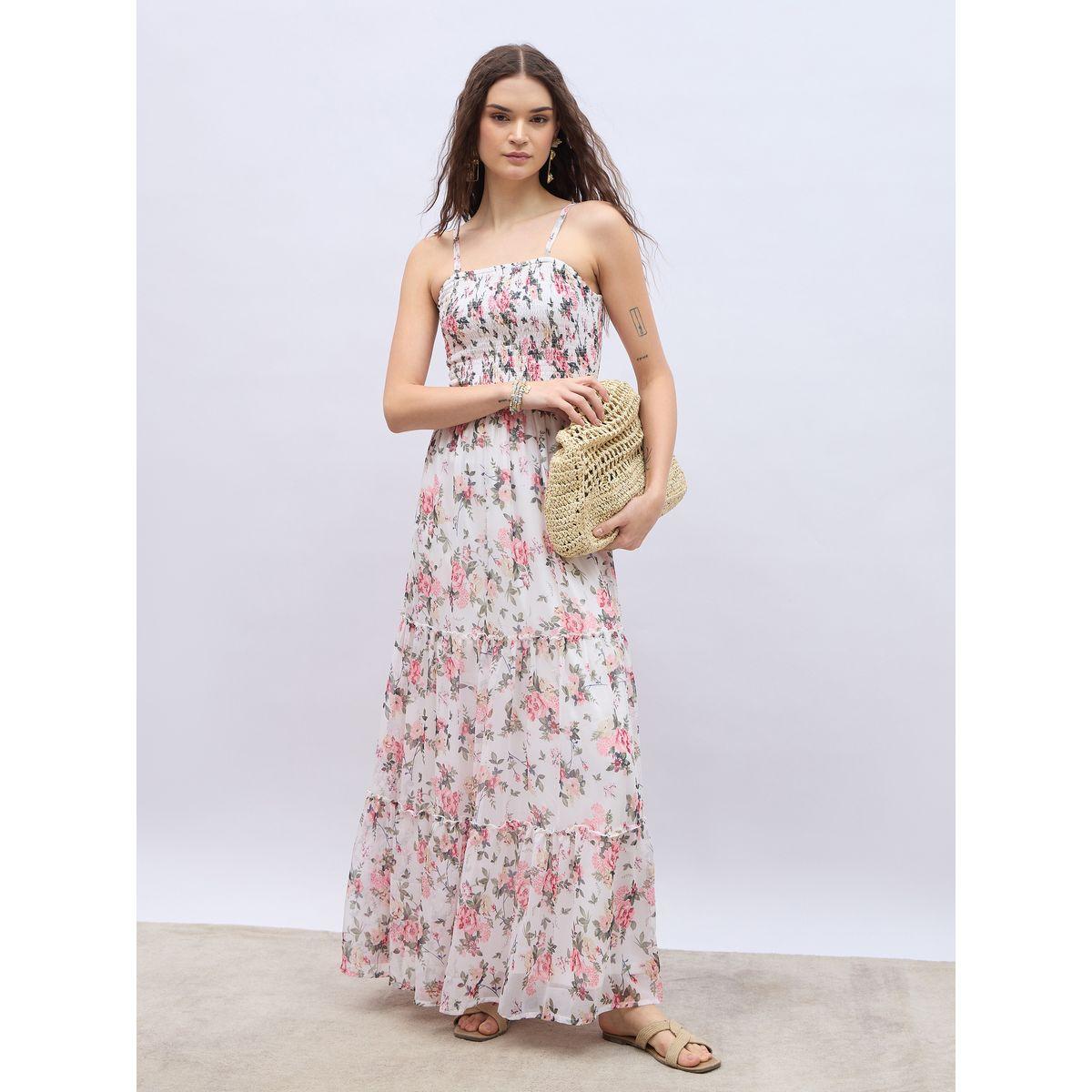 Styli Tie Strap Floral Tiered Maxi Dress-women-clothing-dresses-image-1