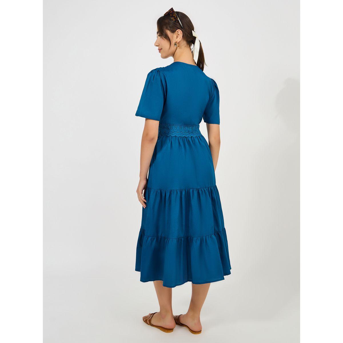 Styli Lace Insert Tiered Midi Dress-women-clothing-dresses-image-4
