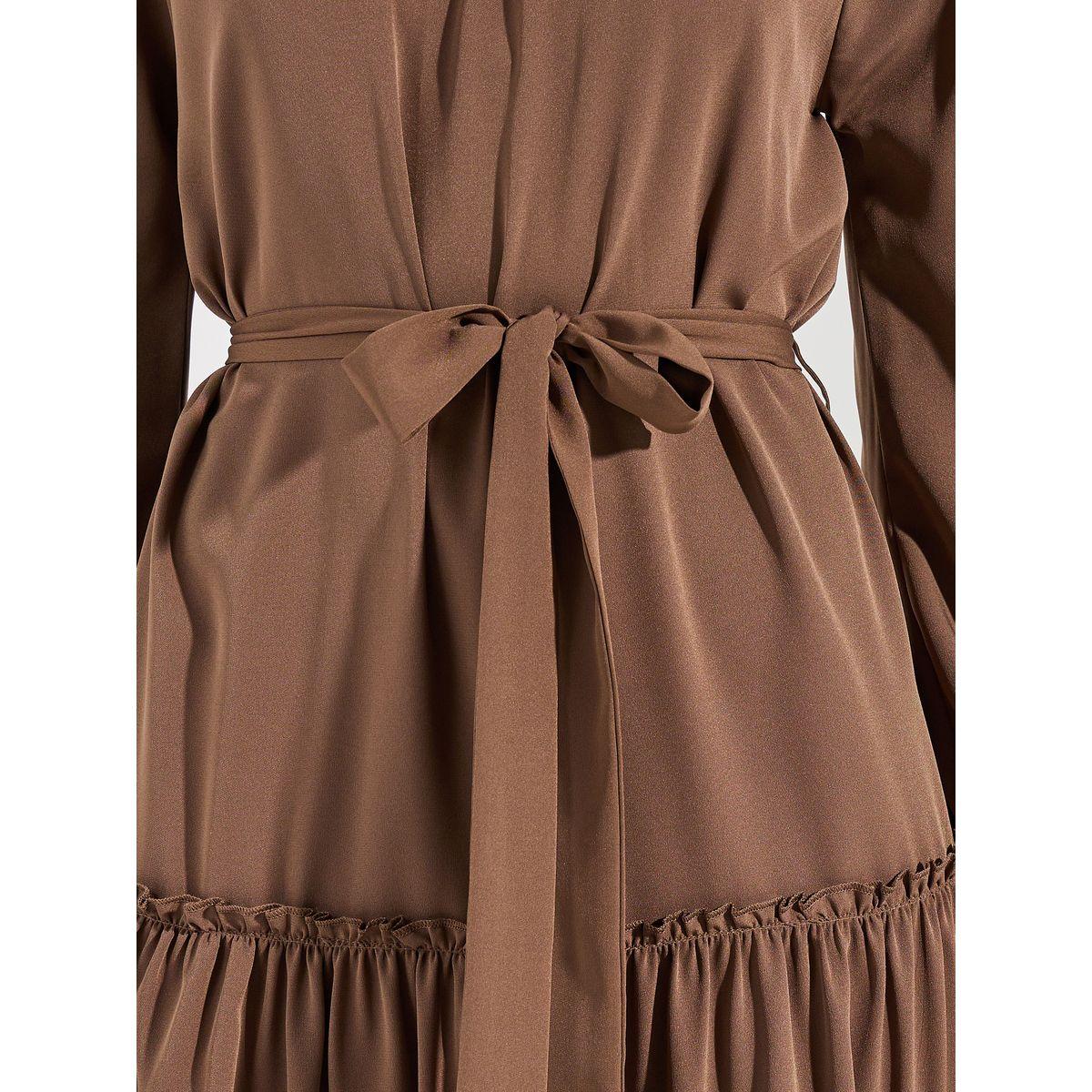 Styli Plain Long Sleeves Tiered Midi Dress-women-clothing-dresses-image-3