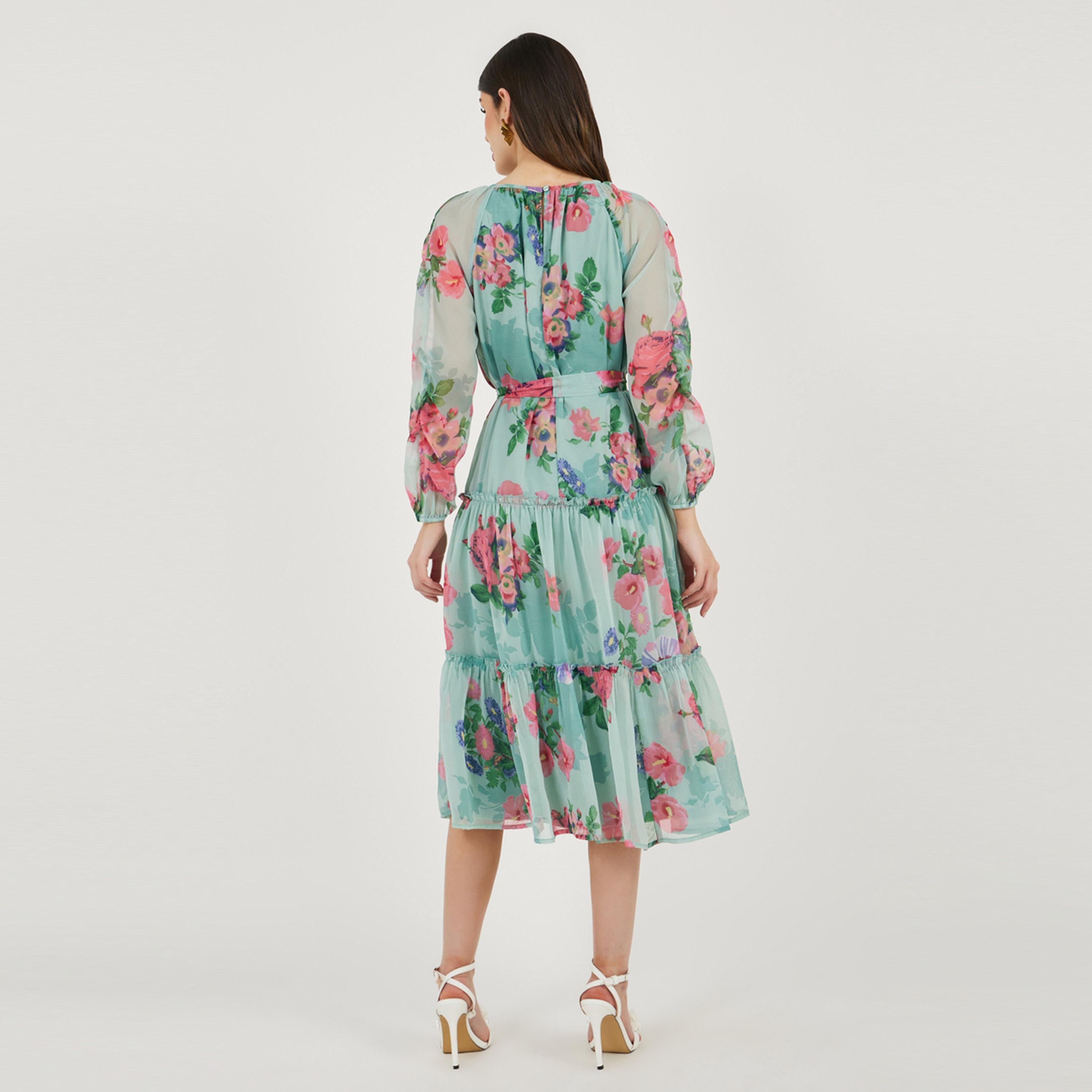 فيشود ستايلي - فستان ماكسي متعدد الطبقات بطبعة زهور-women-clothing-dresses-image-6