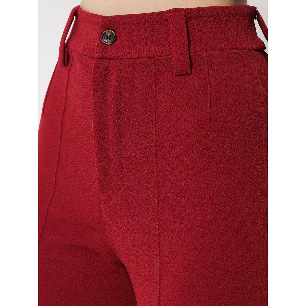 Kotty Pintuck Detail High Rise Straight Leg Trousers-women-clothing-bottoms-trousers-image-6