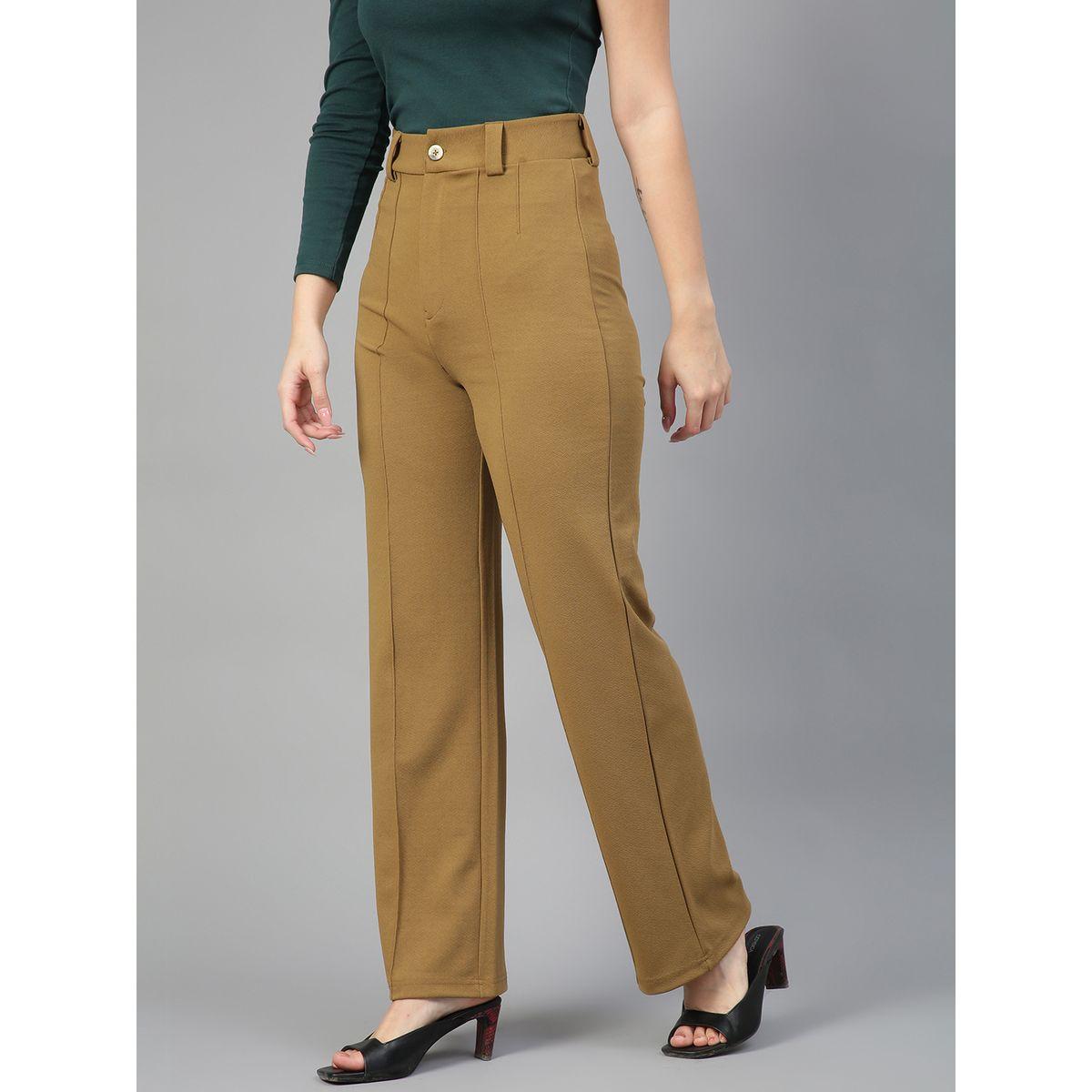 Kotty X Styli  Pintuck Detail Mid Rise Straight Leg Trousers-women-clothing-bottoms-trousers-image-6
