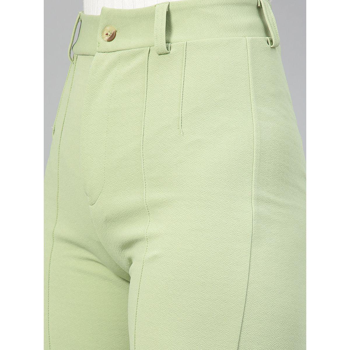 Kotty X Styli  Pintuck Detail Mid Rise Straight Leg Trousers-women-clothing-bottoms-trousers-image-4