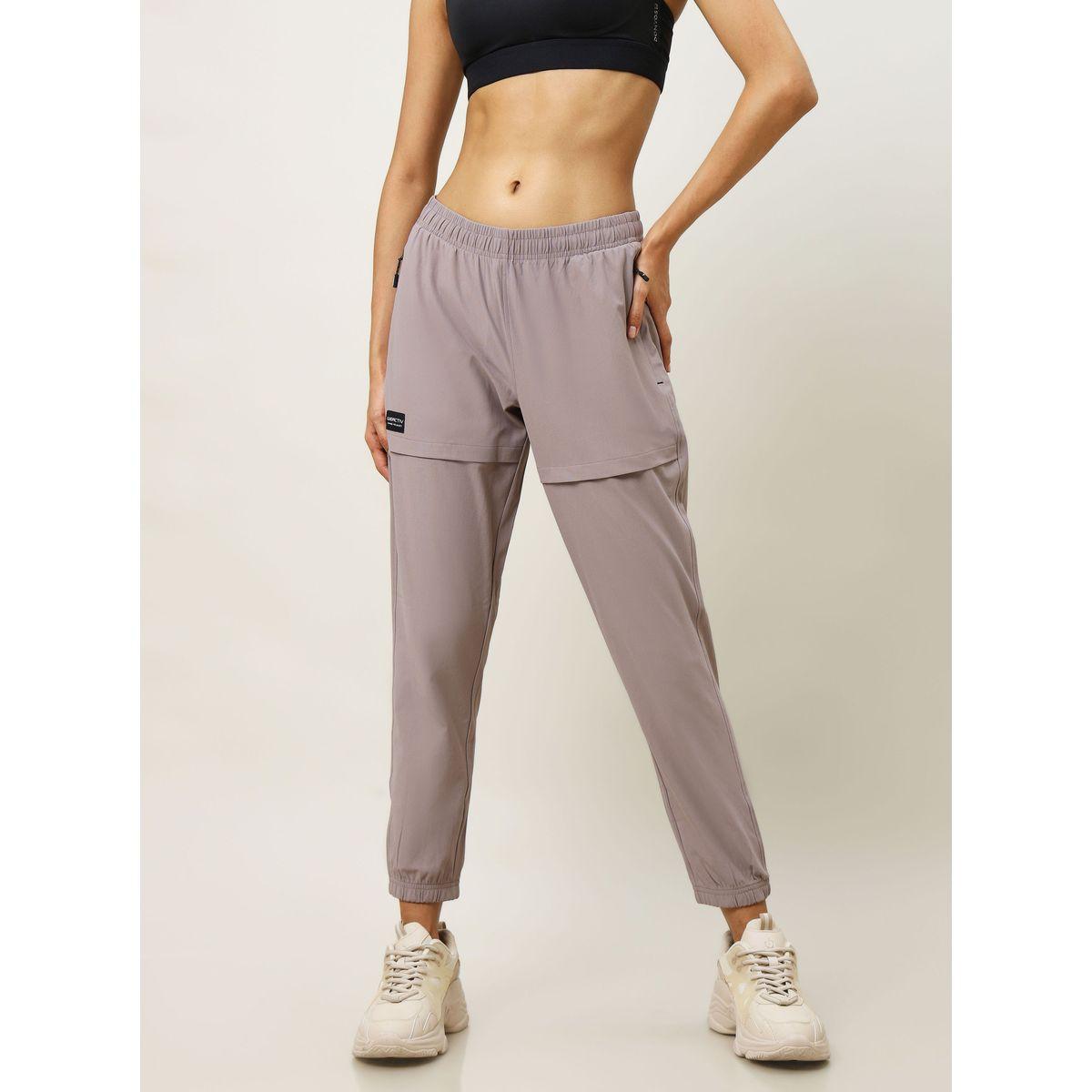 Technosport Solid Joggers with Anti Microbial Properties-women-clothing-bottoms-joggers-image-1