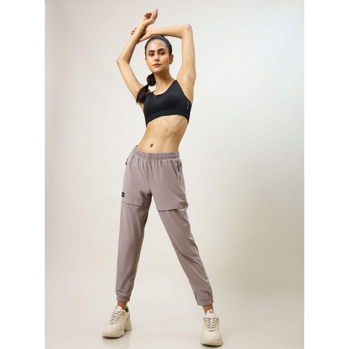 Technosport Solid Joggers with Anti Microbial Properties-women-clothing-bottoms-joggers-image-3
