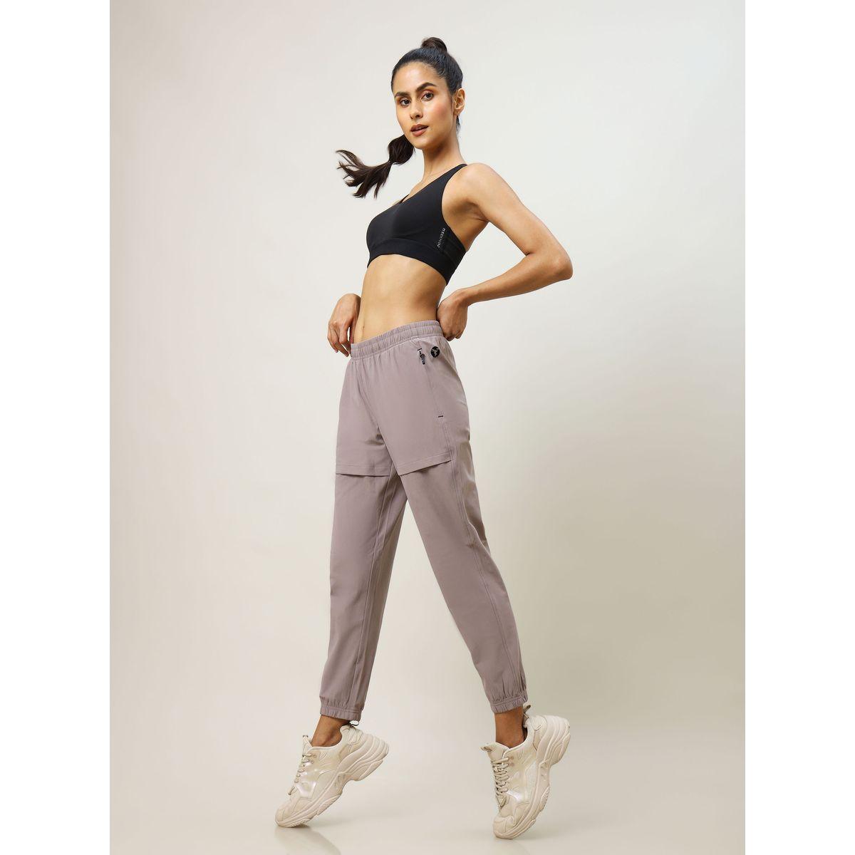 Technosport Solid Joggers with Anti Microbial Properties-women-clothing-bottoms-joggers-image-4
