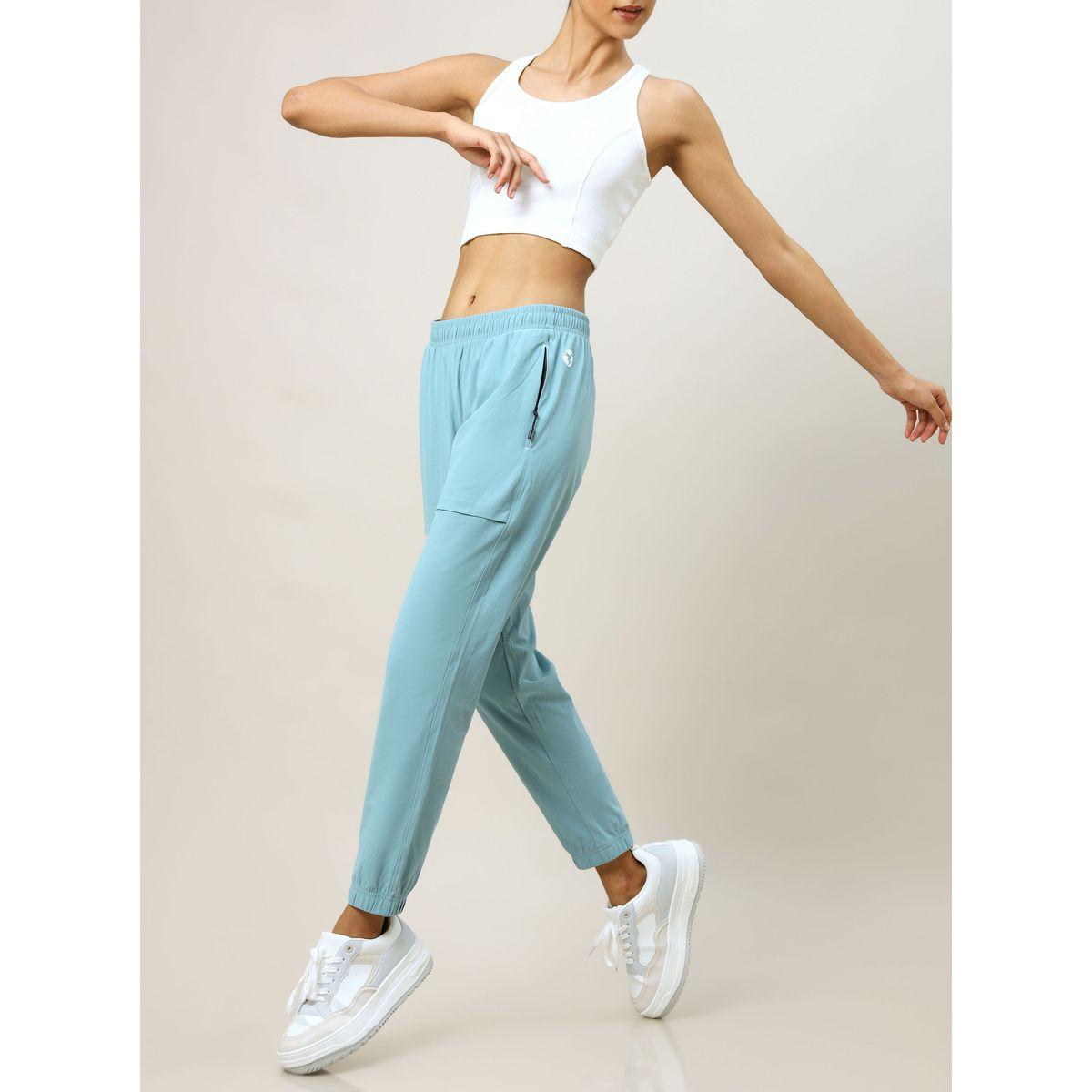 جوغر سادة بجيوب مع سحَّاب غلق تكنوسبورت × ستايلي-women-clothing-bottoms-joggers-image-5