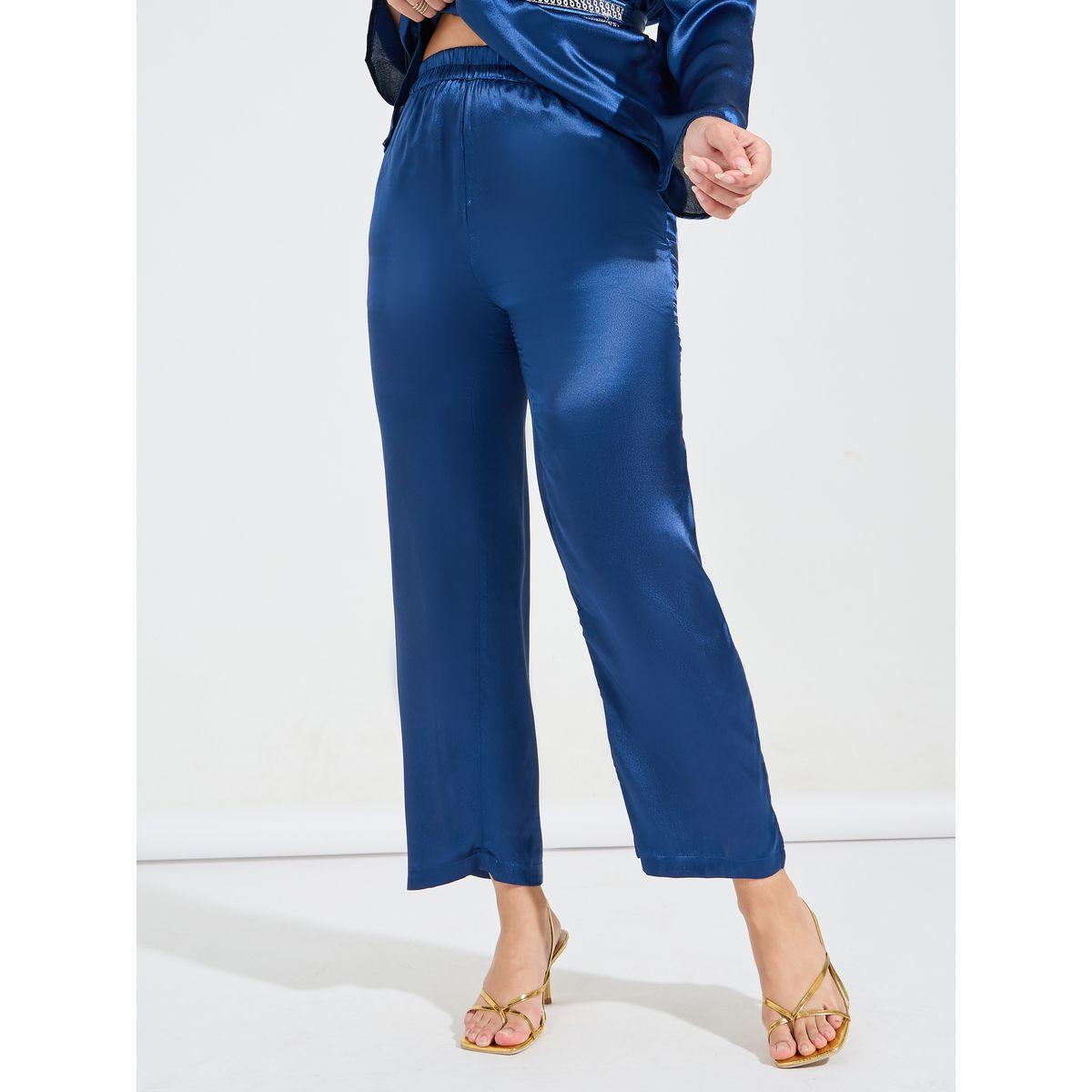 Styli Limited Embroidered Panel Belted Top & Pants Co-Ords-women-clothing-coordsets-image-5