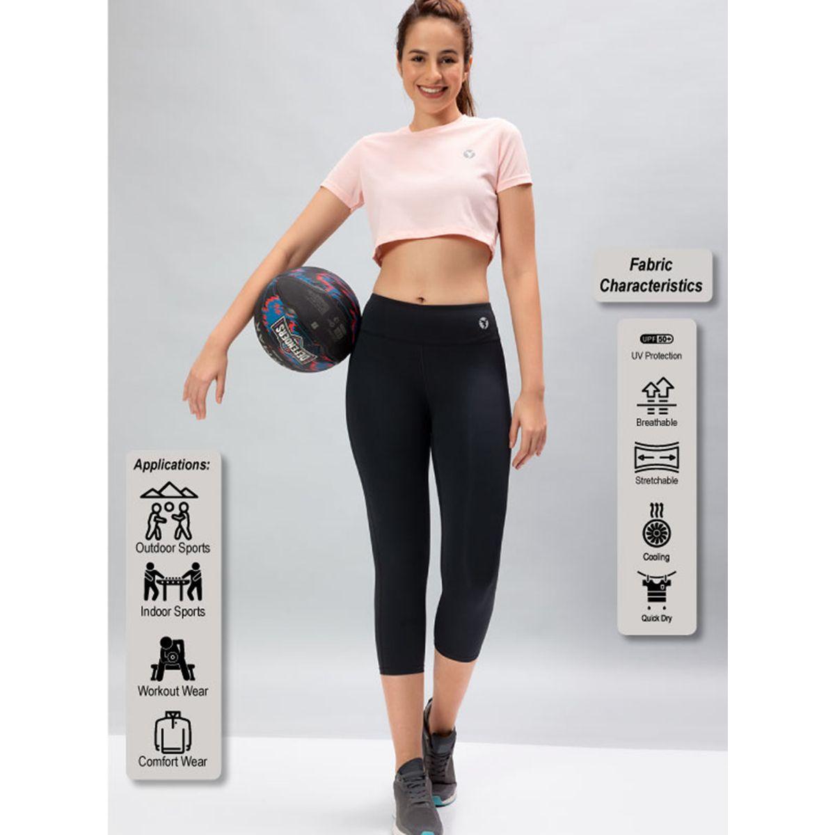 بنطال رياضي ضيق مزين بشعار الماركة-women-clothing-sportswearandactivewear-bottoms-image-6