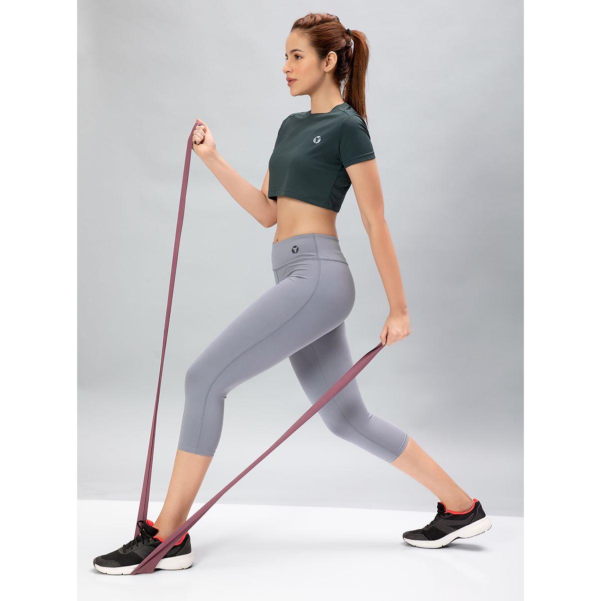 Technosport Logo Detail 3/4 Length Tights-women-clothing-sportswearandactivewear-bottoms-image-7