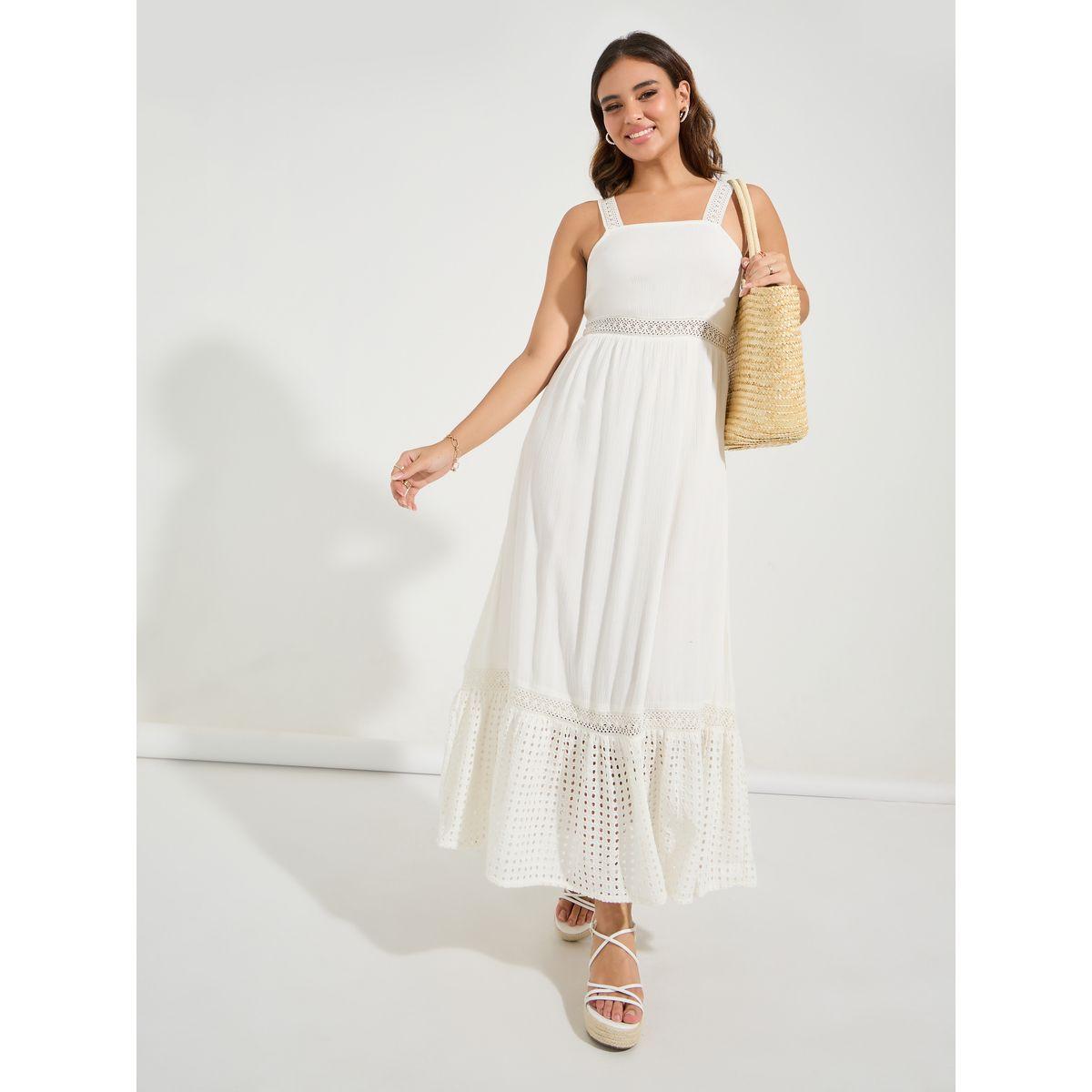 Styli Limited Schiffli Lace Insert Sleeveless A-Line Maxi Dress-women-clothing-dresses-image-4