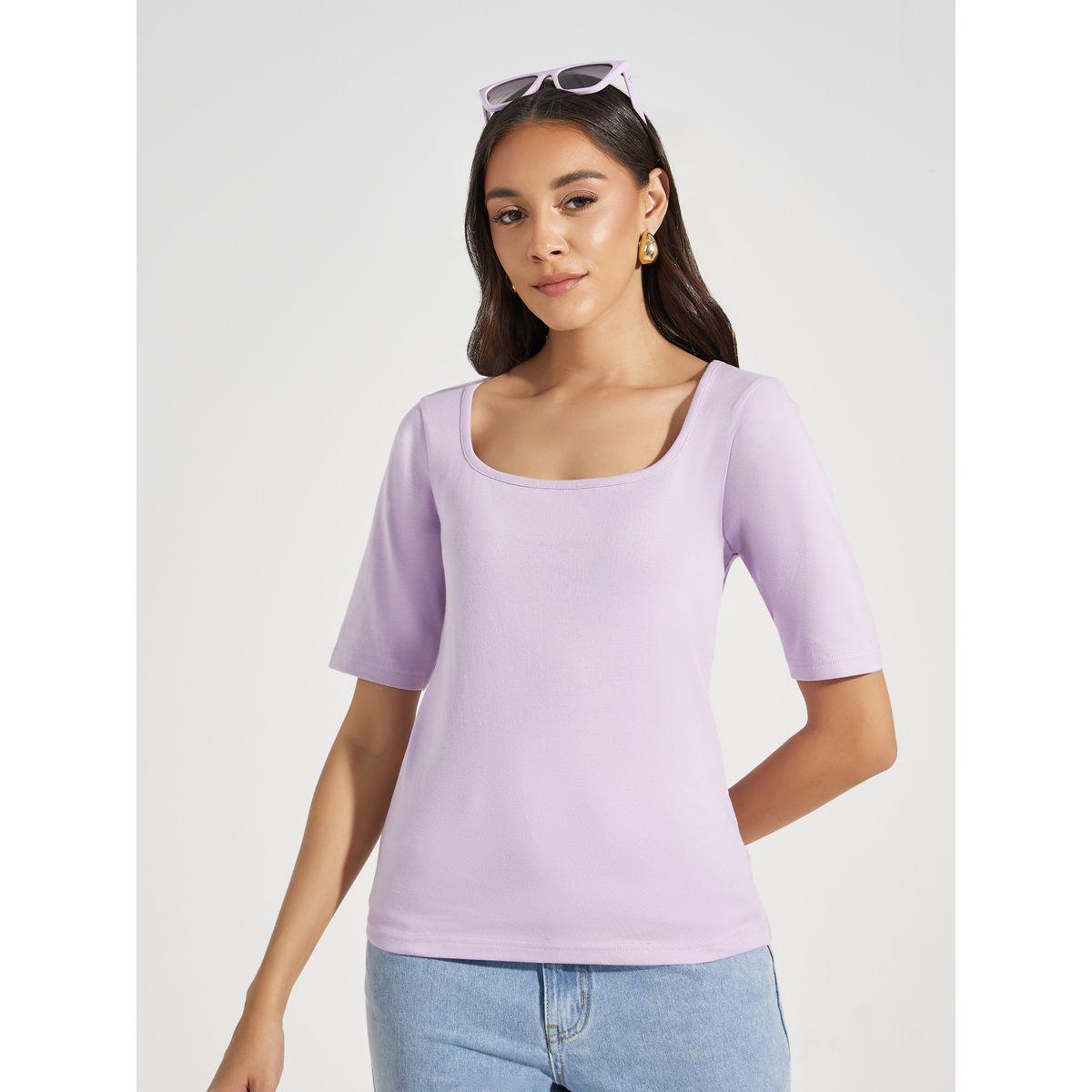 Styli Cotton Square Neck Knit Top-women-clothing-shirtsandblouses-blouses-image-2
