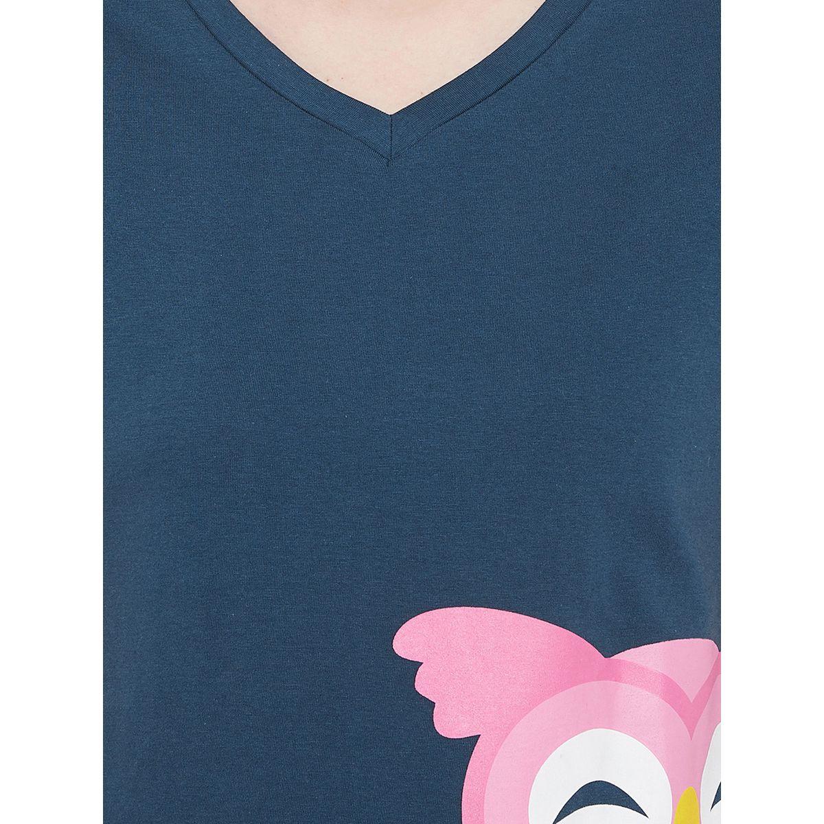 طقم من بنطال بيجاما وبلوزة باكمام قصيرة كلوفيا × ستايلي-women-clothing-nightwear-pyjamas-longsets-image-5