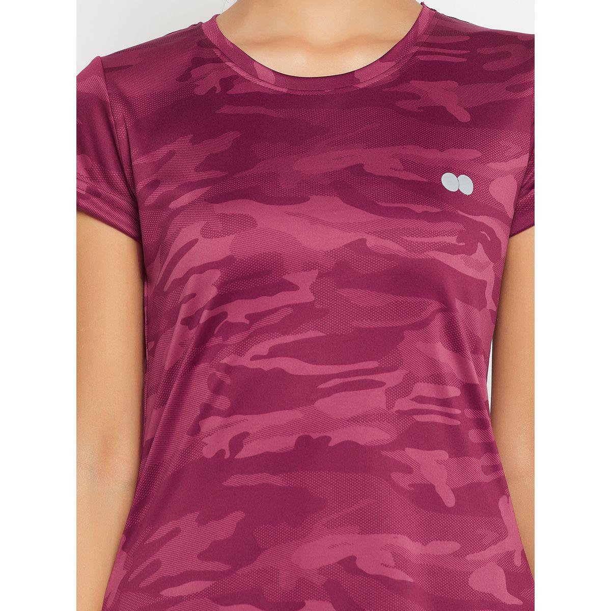 تيشيرت رياضي باكمام قصيرة كلوفيا × ستايلي-women-clothing-sportswearandactivewear-tshirtsandvests-image-7