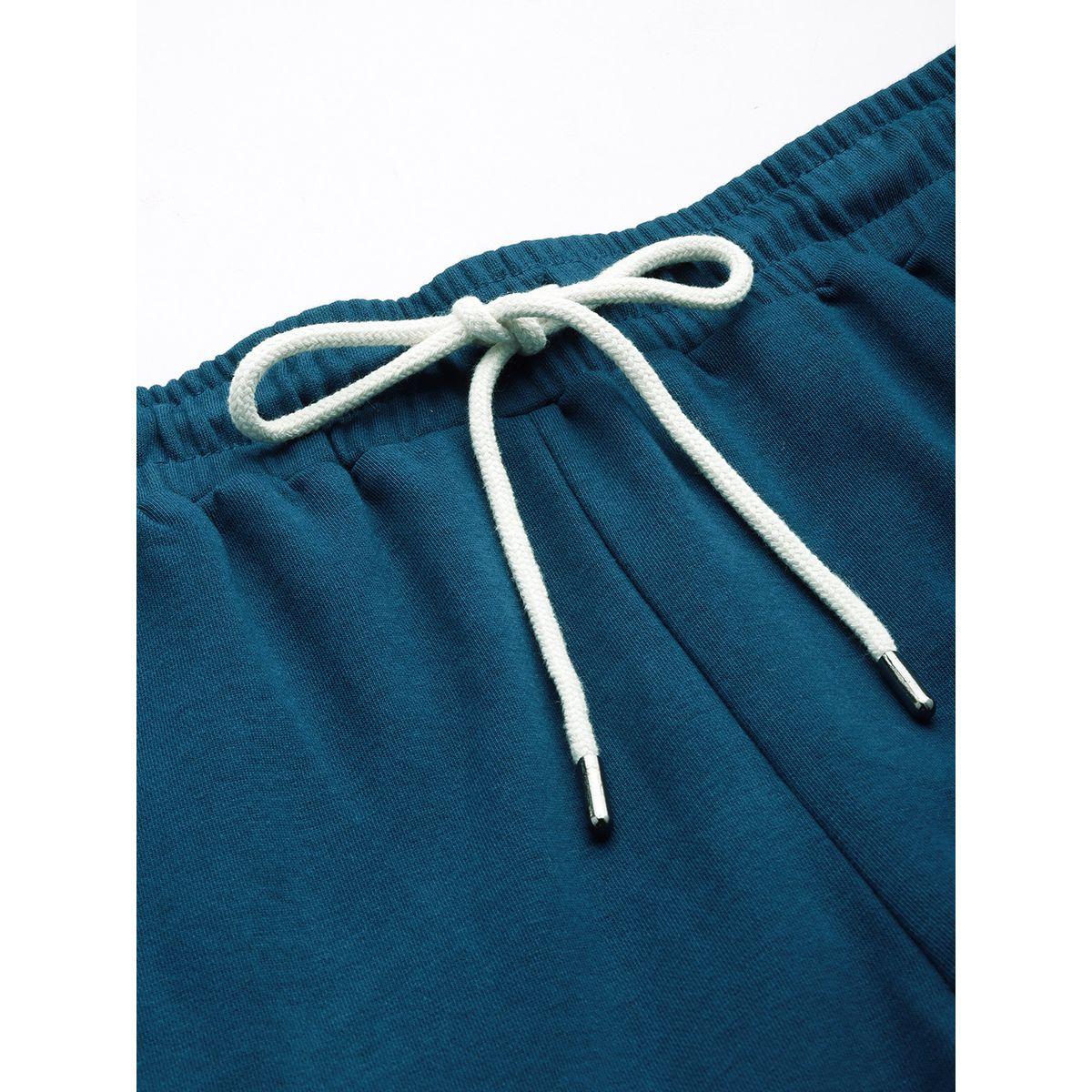 جوغر سادة بقصة مريحة مع اربطة-men-clothing-bottoms-joggers-image-5