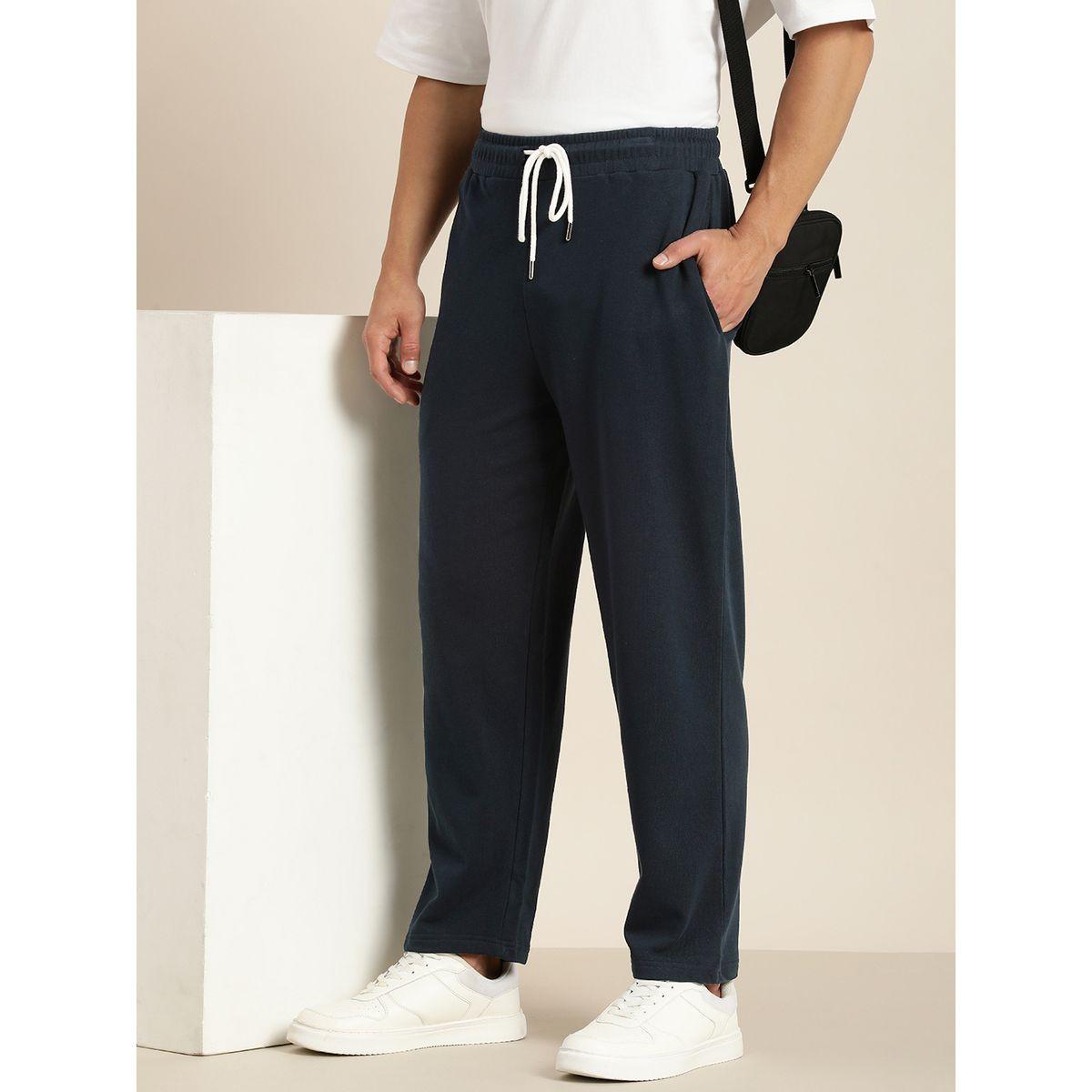 جوغر سادة بقصة مريحة مع اربطة-men-clothing-bottoms-joggers-image-5