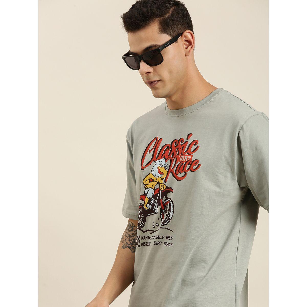 تيشيرت واسع بطبعة جرافيك واكمام قصيرة ديفيرنس أوف أوبينيون × ستايلي-men-clothing-tshirtsandpolos-tshirts-image-2