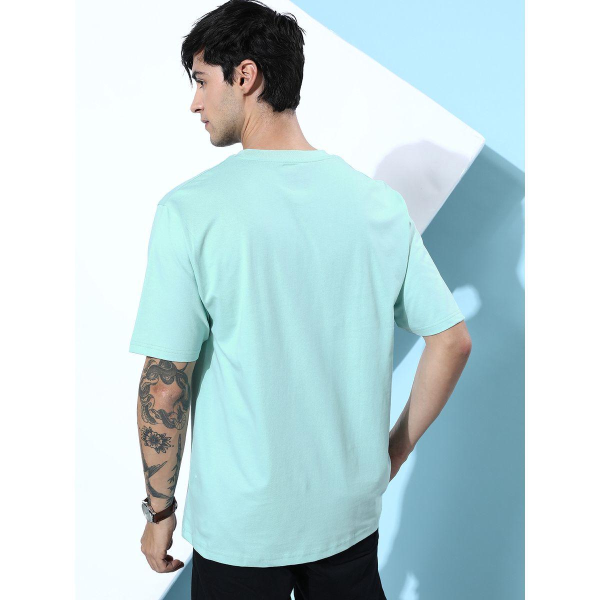 تيشيرت واسع مطبع بطبعة جرافيك ديلينجر × ستايلي-men-clothing-tshirtsandpolos-tshirts-image-3