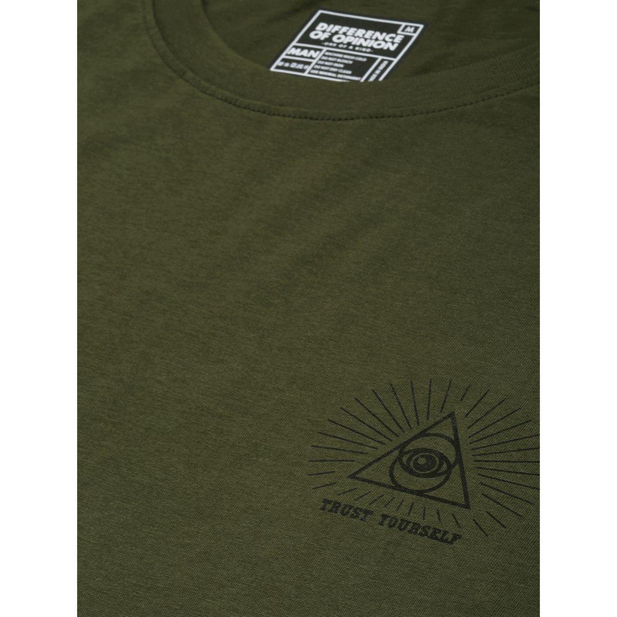 Difference of Opinion X Styli  Back & Front Graphic Print Oversized T-Shirt with Short Sleeves-men-clothing-tshirtsandpolos-tshirts-image-2