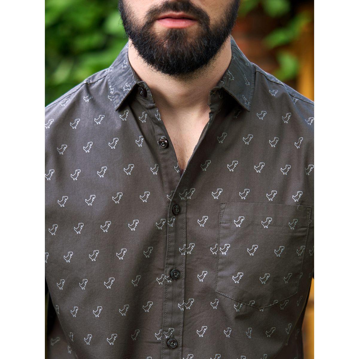 قميص مطبع بالكامل مع اكمام طويلة ديلينجر × ستايلي-men-clothing-shirts-image-2