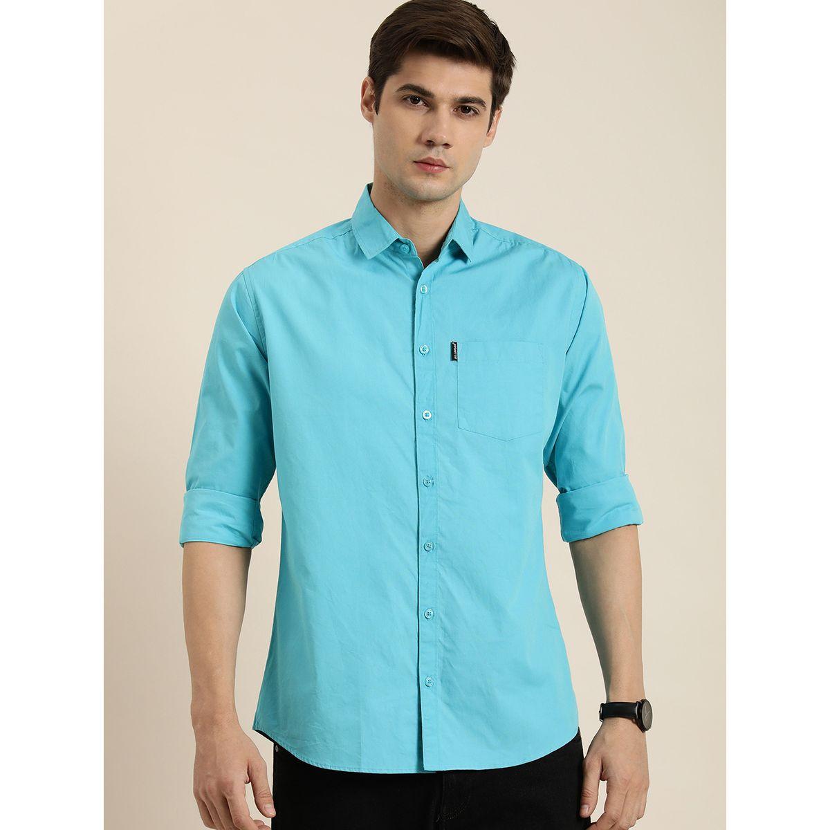 قميص سادة بجيب مع اكمام طويلة-men-clothing-shirts-image-3