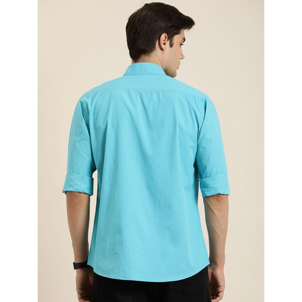 قميص سادة بجيب مع اكمام طويلة-men-clothing-shirts-image-2