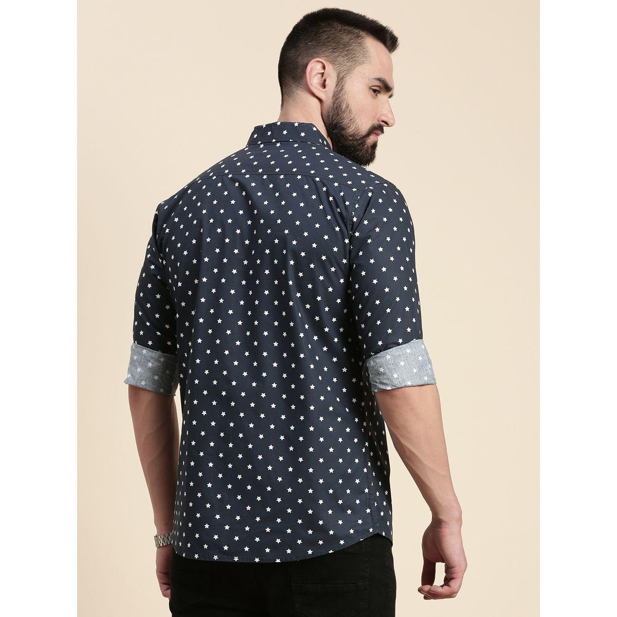 قميص مطبع بالكامل مع اكمام طويلة-men-clothing-shirts-image-2