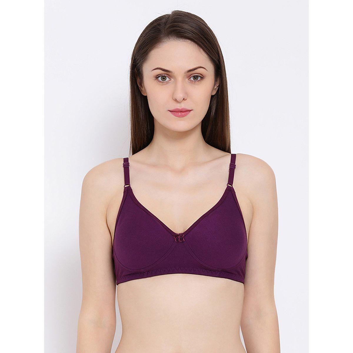 Clovia X Styli  Non Padded Non Wired Full Coverage T-Shirt Bra-women-clothing-lingerie-bras-image-1