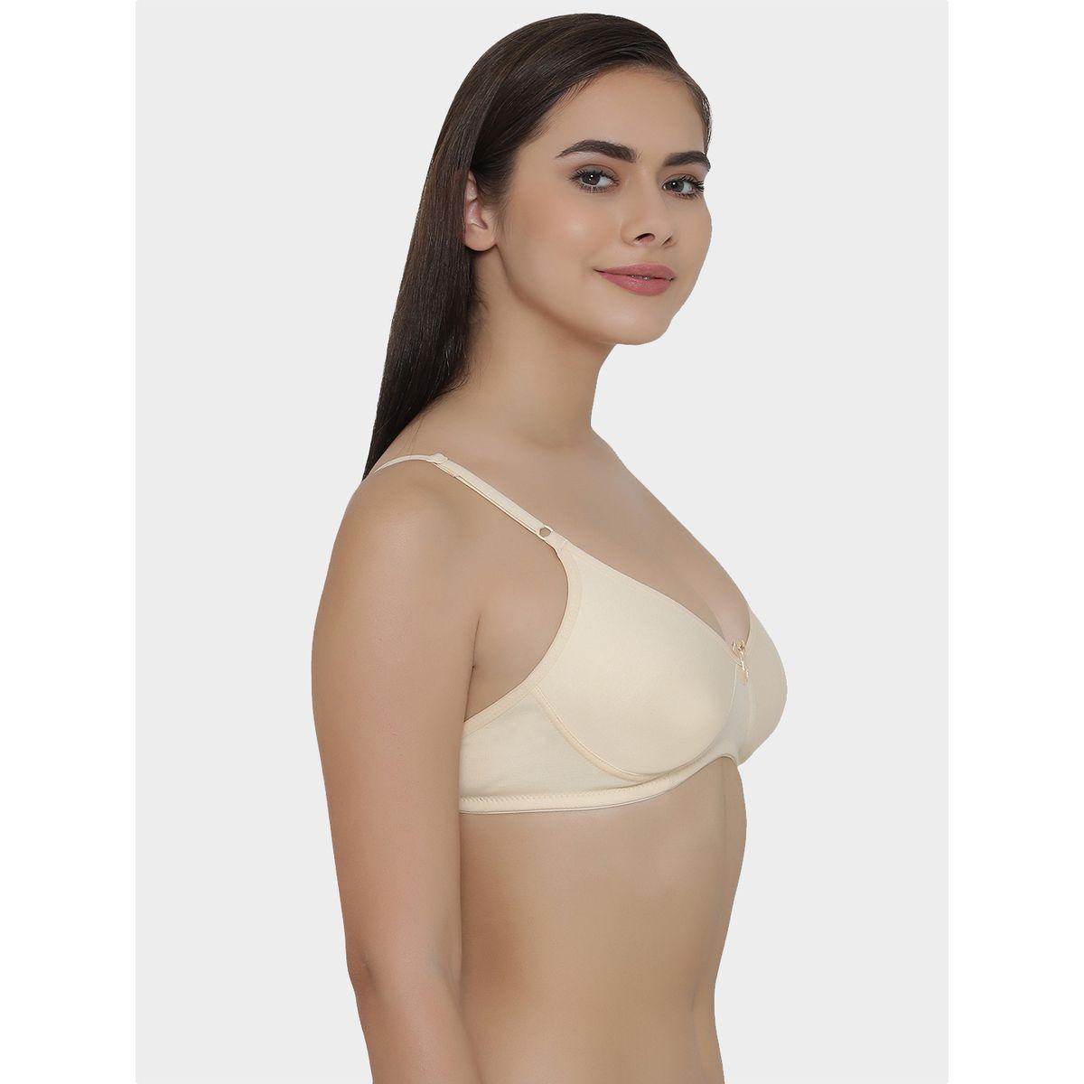 صدرية بتغطية كاملة وغير مبطنة مع فيونكة كلوفيا × ستايلي-women-clothing-lingerie-bras-image-2