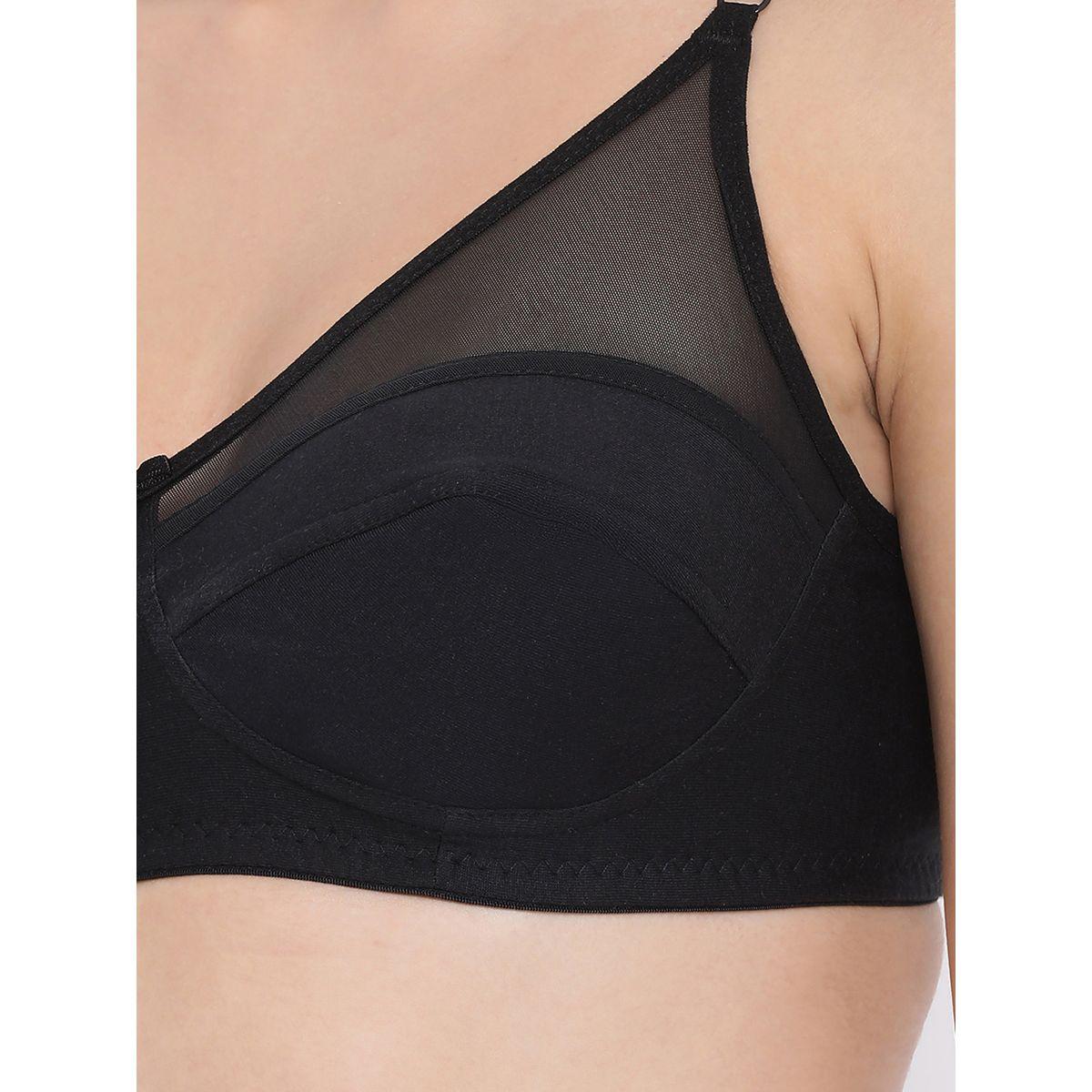Clovia X Styli  Non Padded Non Wired Full Coverage Bra with Mesh Panel-women-clothing-lingerie-bras-image-5