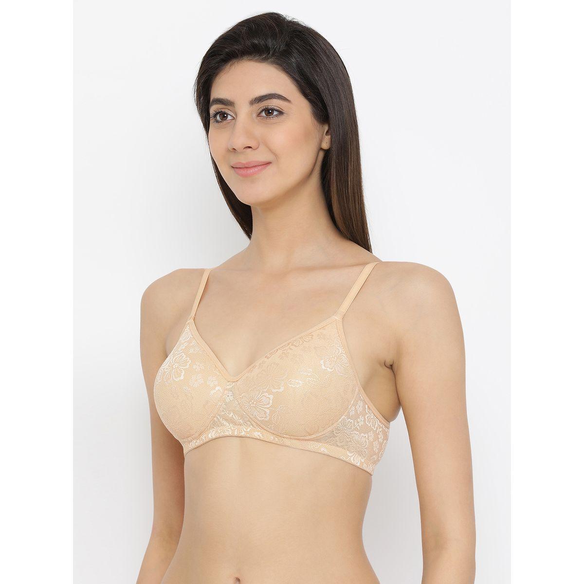 Clovia X Styli  Padded Non Wired Lace Full Coverage Bra-women-clothing-lingerie-bras-image-3