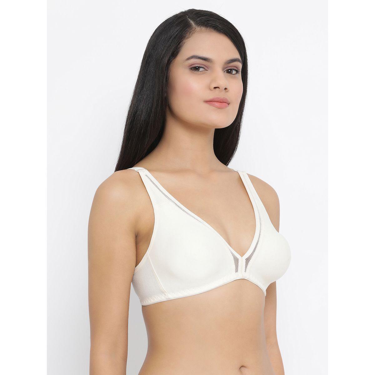 Clovia X Styli  Non Padded Non Wired Cotton Rich Mesh Insert T-Shirt Bra-women-clothing-lingerie-bras-image-2