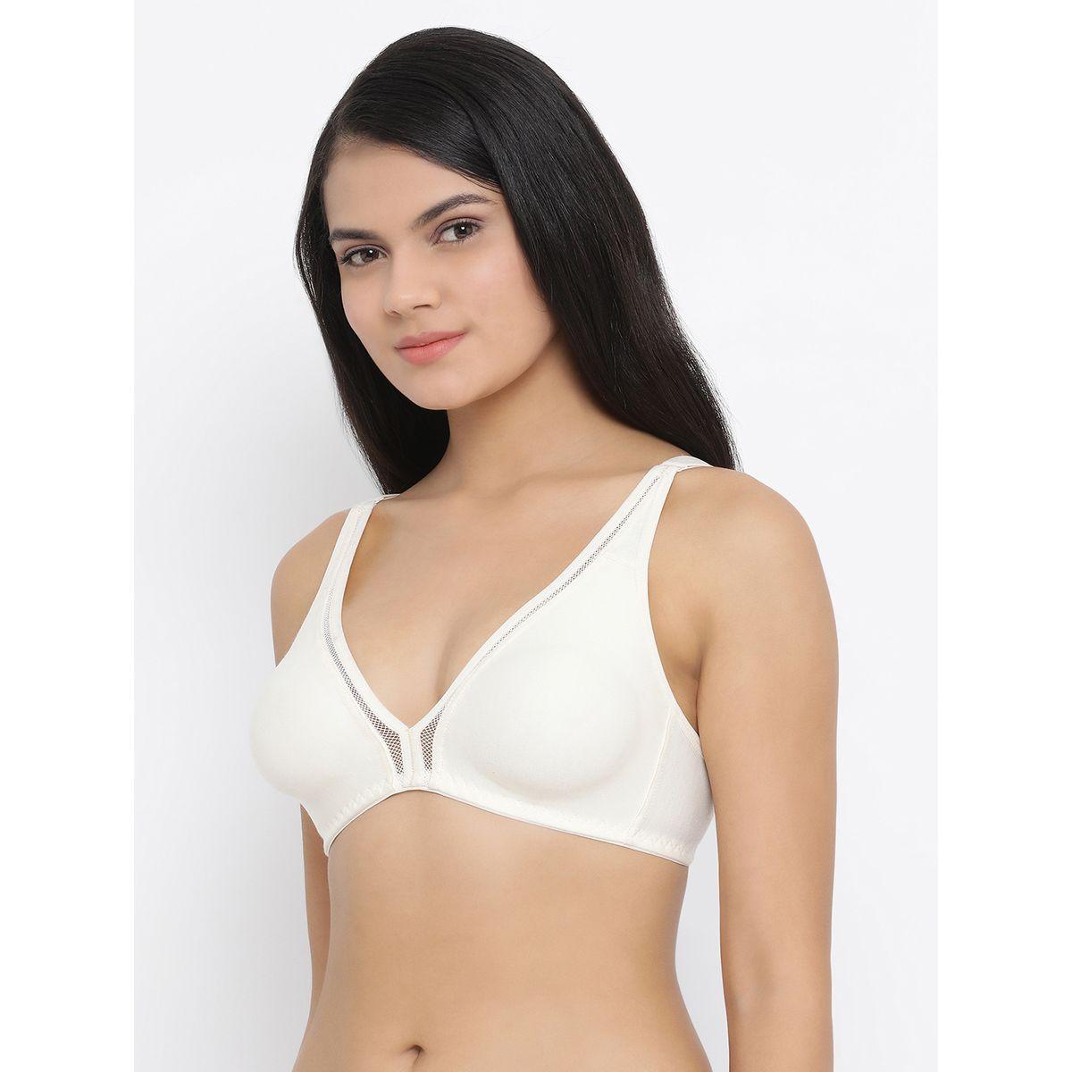 Clovia X Styli  Non Padded Non Wired Cotton Rich Mesh Insert T-Shirt Bra-women-clothing-lingerie-bras-image-3