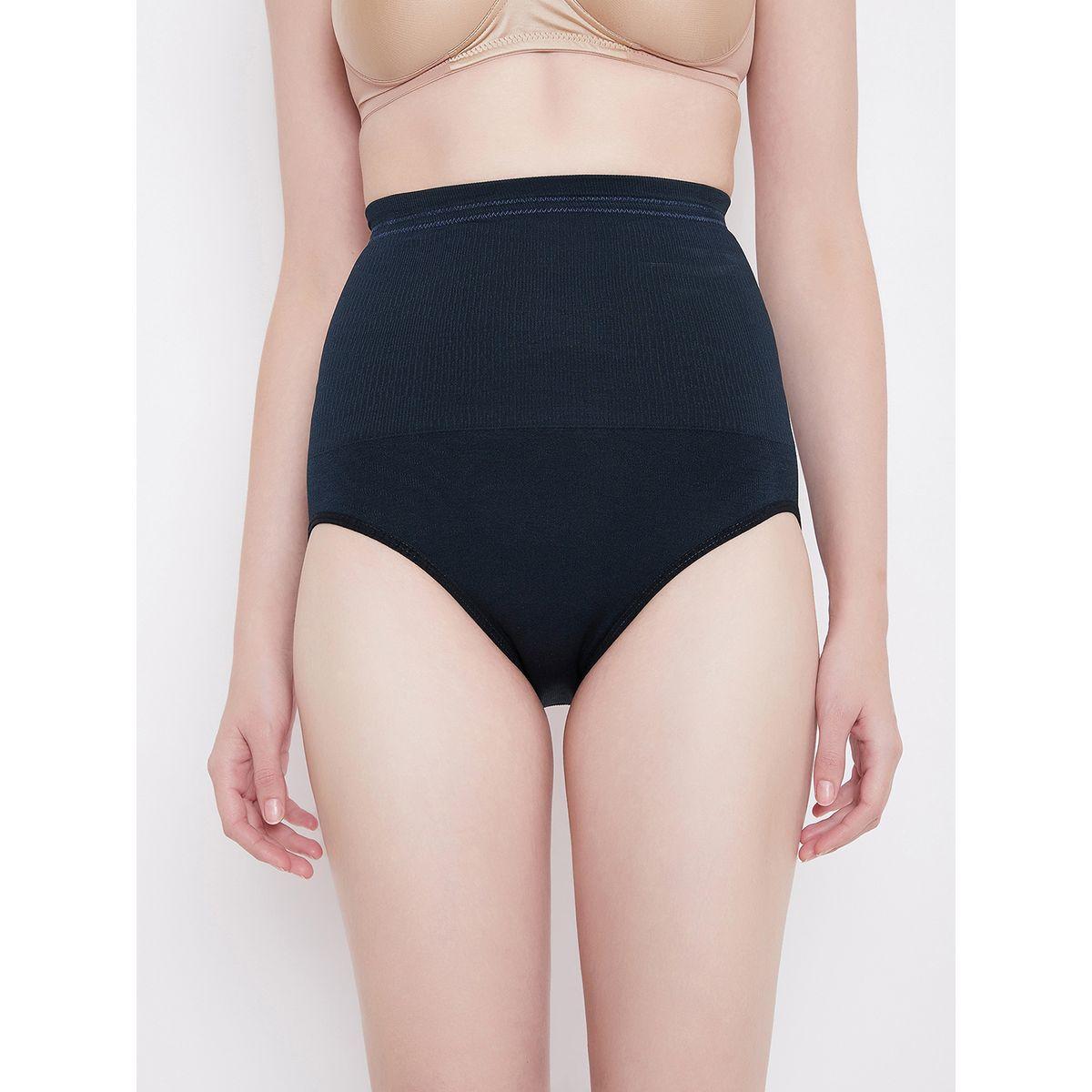 شورت بنمط مشد للجسم مع خصر عالي كلوفيا × ستايلي-women-clothing-lingerie-shapewear-image-1
