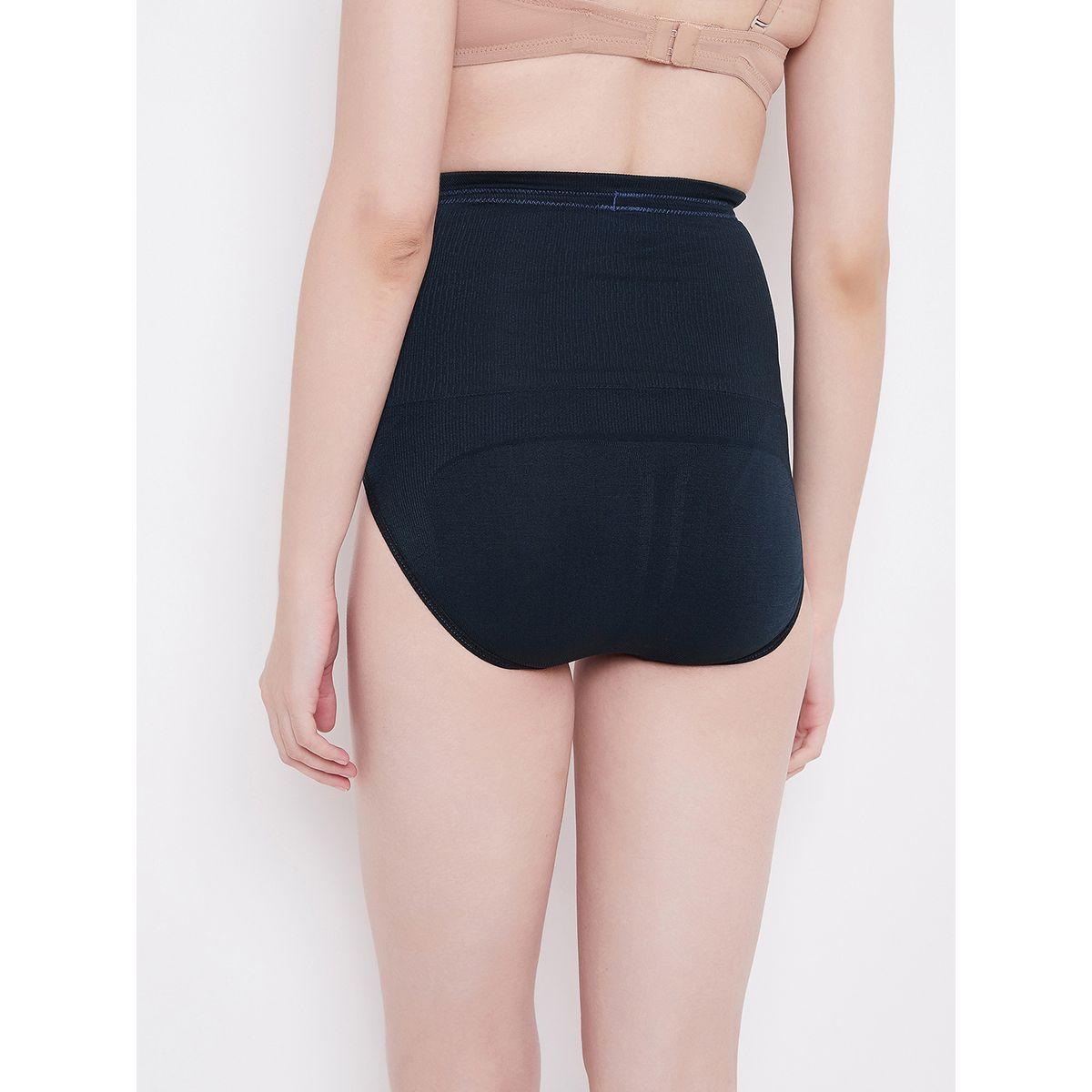 شورت بنمط مشد للجسم مع خصر عالي كلوفيا × ستايلي-women-clothing-lingerie-shapewear-image-5