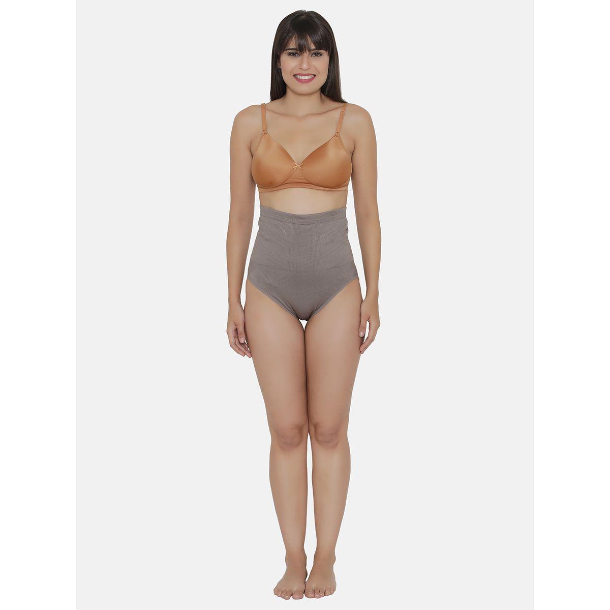 شورت بنمط مشد للجسم مع خصر عالي كلوفيا × ستايلي-women-clothing-lingerie-shapewear-image-7