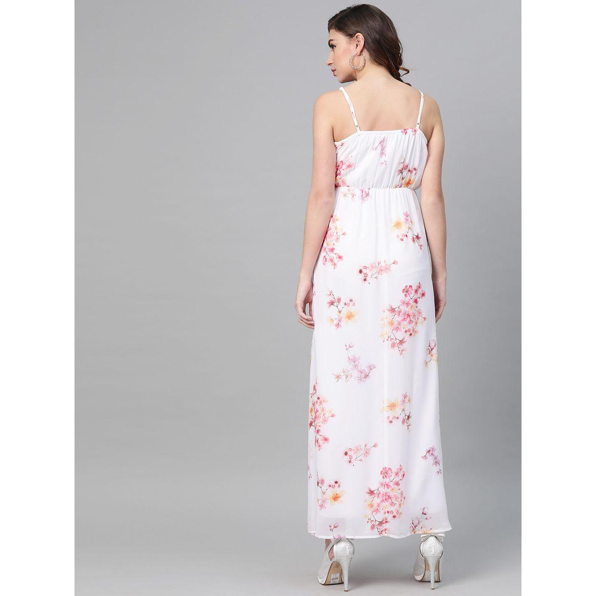 فستان طويل بحمالات وتفاصيل كشكش ساسافراس × ستايلي-women-clothing-dresses-image-3
