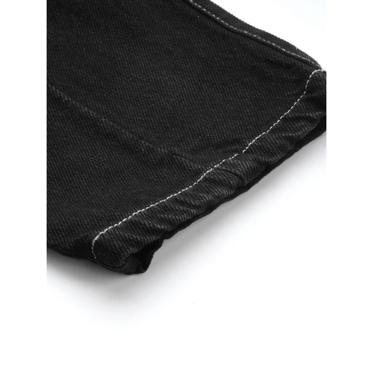 Sassafras X Styli  Paper Bag Waist Front Pocket Slouchy Jeans-women-clothing-bottoms-jeans-image-6